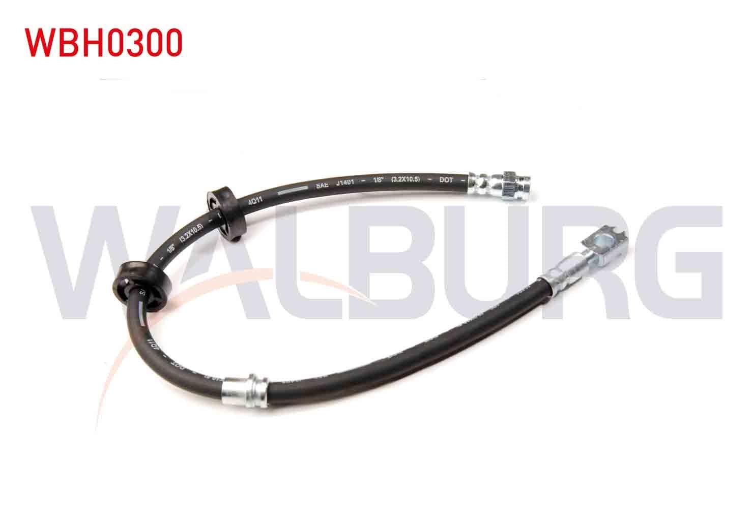 FREN HORTUMU ON SOL-SAG 520mm SEAT CORDOBA (6L2) 2002-2009 / SEAT IBIZA IV (6L1) 2002-2009 / SEAT IBIZA V (6J5) 2008- / SKODA FABIA (6Y2) 1999-2007 / SKODA FABIA II 2006-2015
