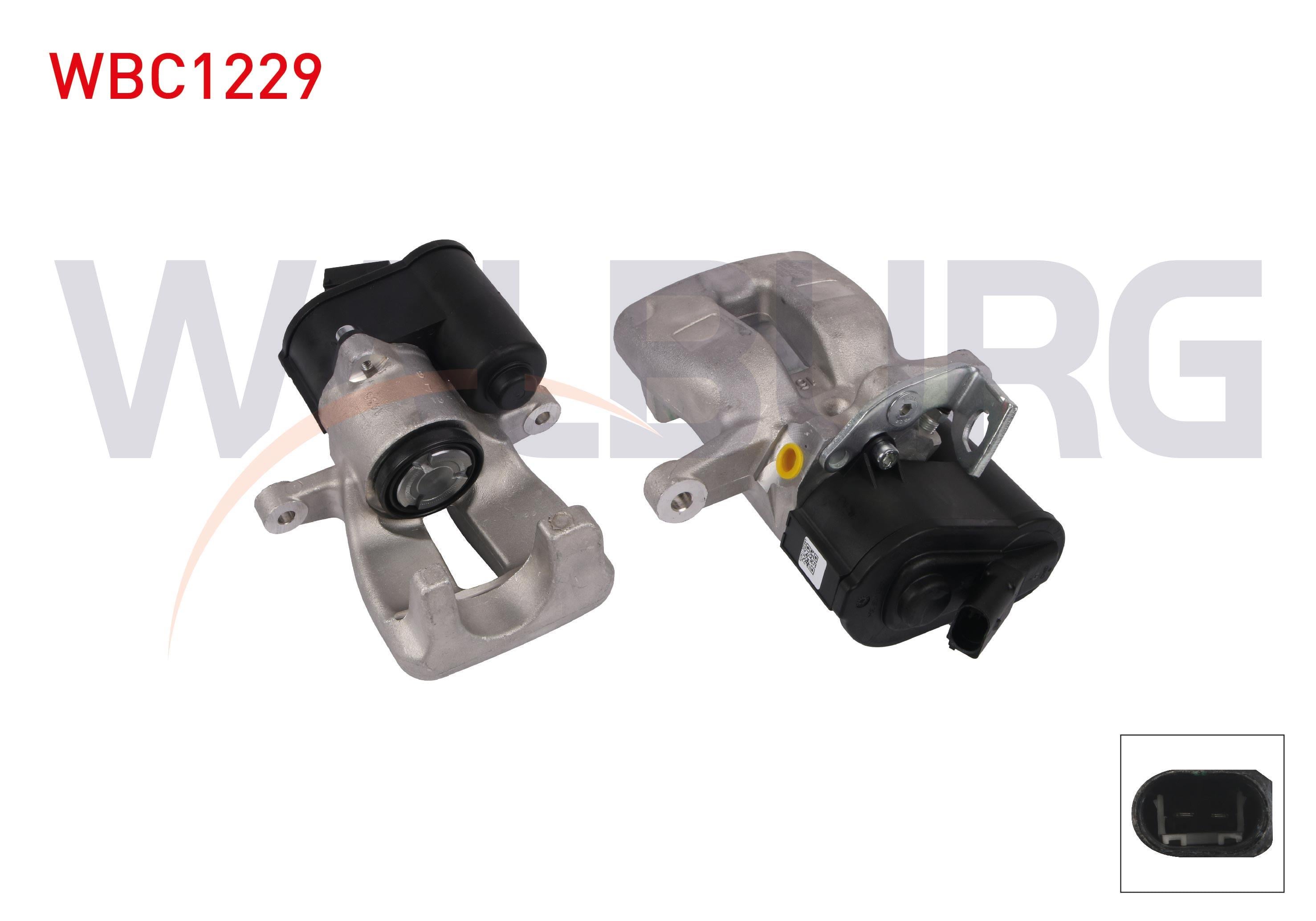 FREN KALIPER ELEKTRONIK SAG ARKA PISTON 38mm DISK 282mm VW PASSAT 2005-2012