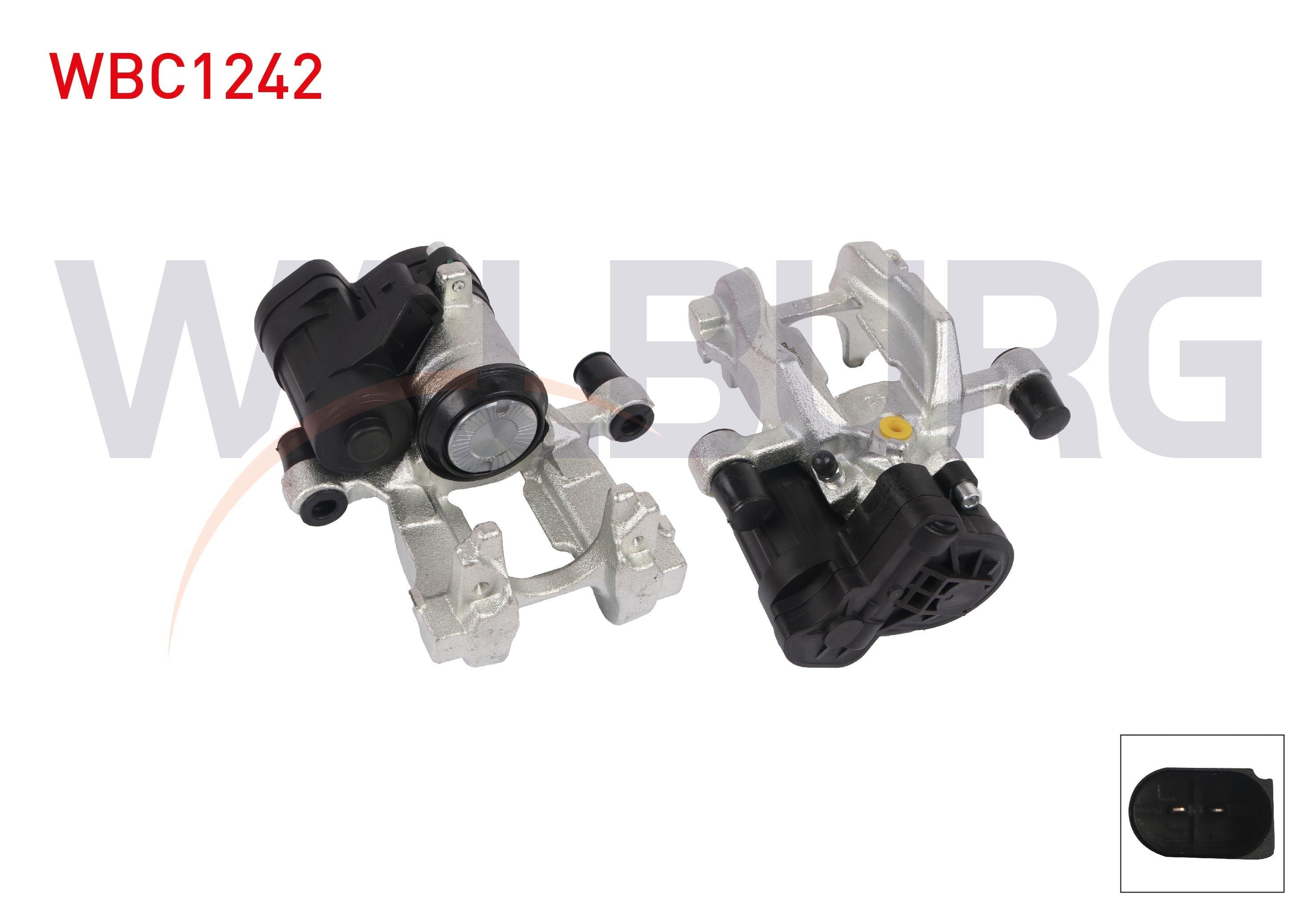 FREN KALIPER ELEKTRONIK SOL ARKA PISTON 42mm DISK 310mm SKODA SUPERB III 2015-/ TIGUAN 2016- / PASSAT 2014-