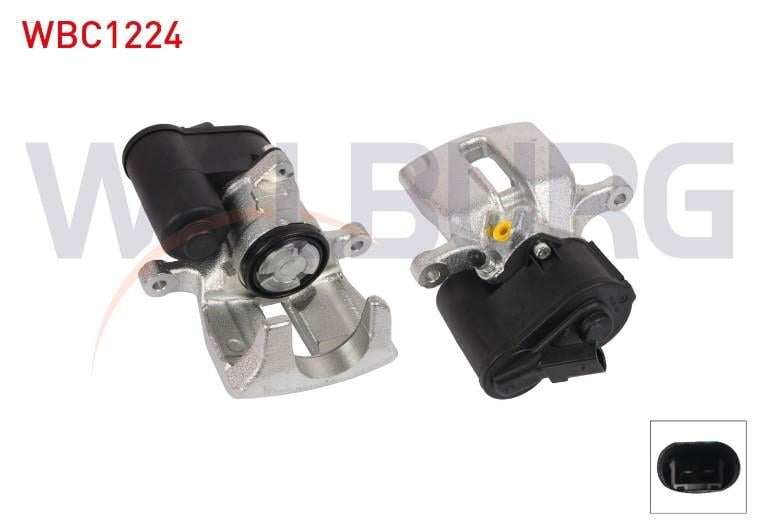 FREN KALIPER ELEKTRONIK SOL ARKA PISTON 41mm DISK 282mm AUDI Q3 2011-2018 / ALHAMBRA 2010-/ PASSAT 2005-2010 / PASSAT CC 2008-2012 / TIGUAN 2007-