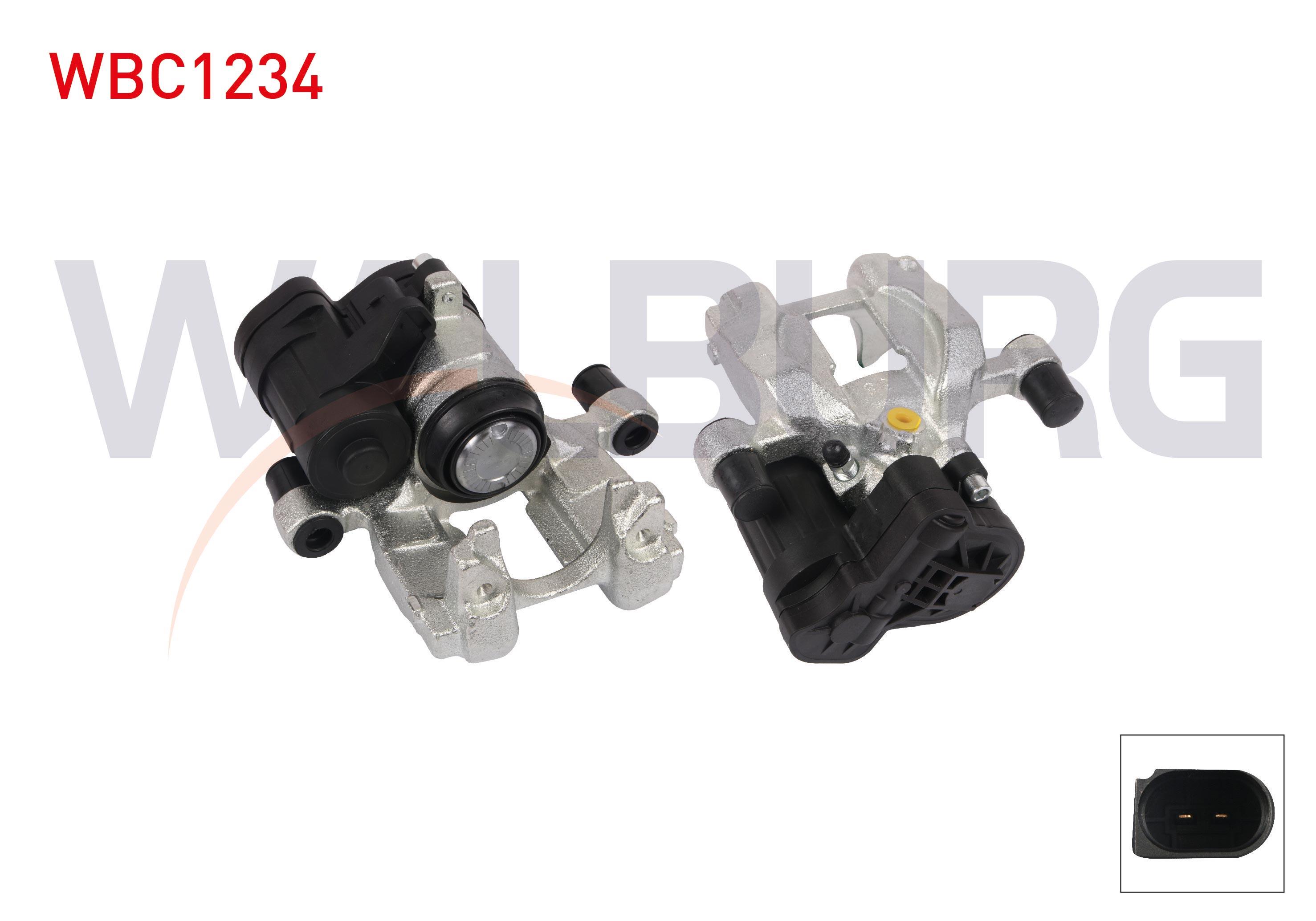 FREN KALIPER ELEKTRONIK SOL ARKA PISTON 38mm DISK 300mm AUDI A3 2012-/A3 CABRIO 2016- / A3 SPORTBACK 2012-/ GOLF VII 2012-