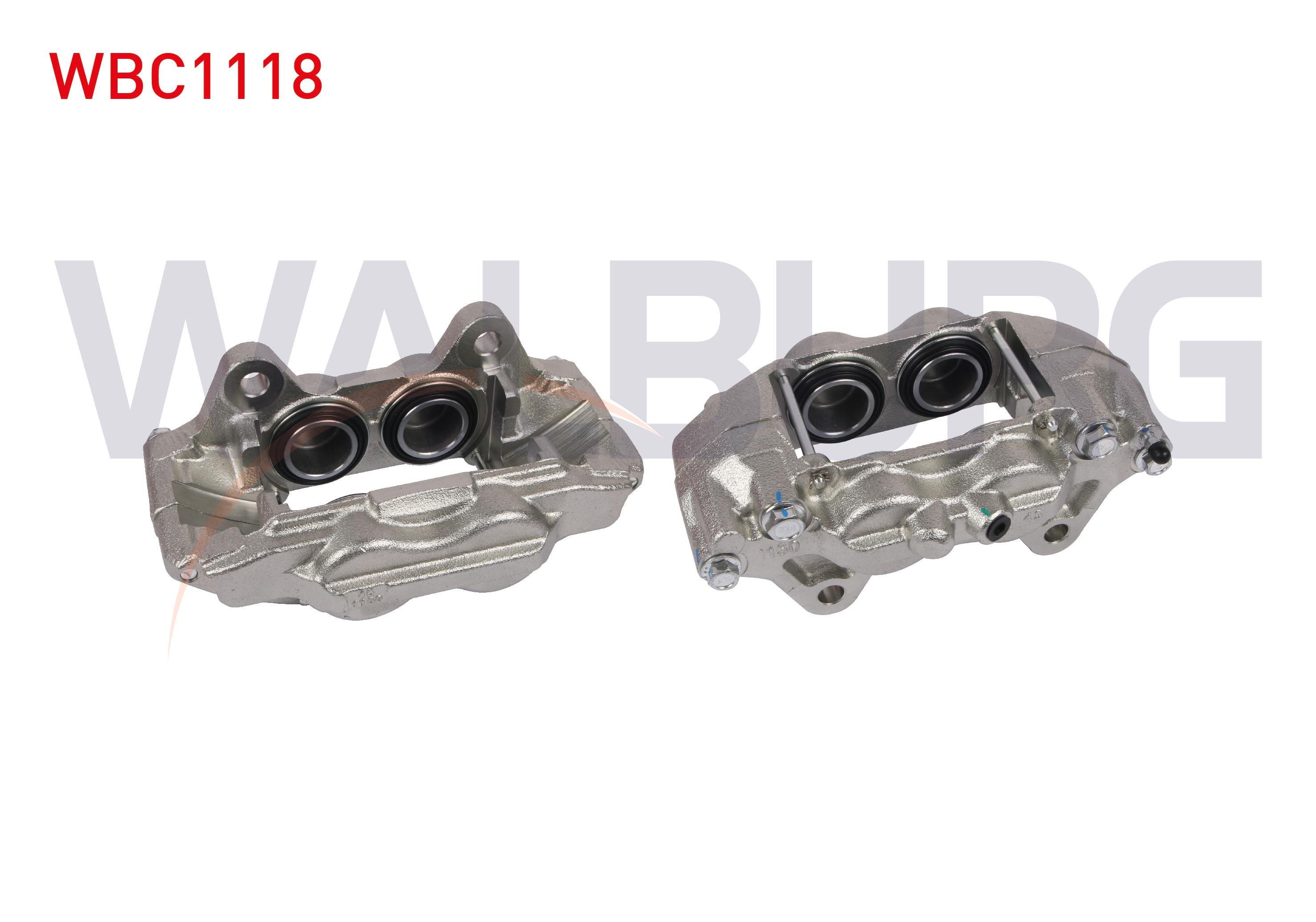 FREN KALIPERI KOMPLE SOL ON PISTON 45,4mm DISK 319mm TOYOTA HI-LUX VII PICK-UP REVO (_N1_) 2.4 D 4WD 2015-