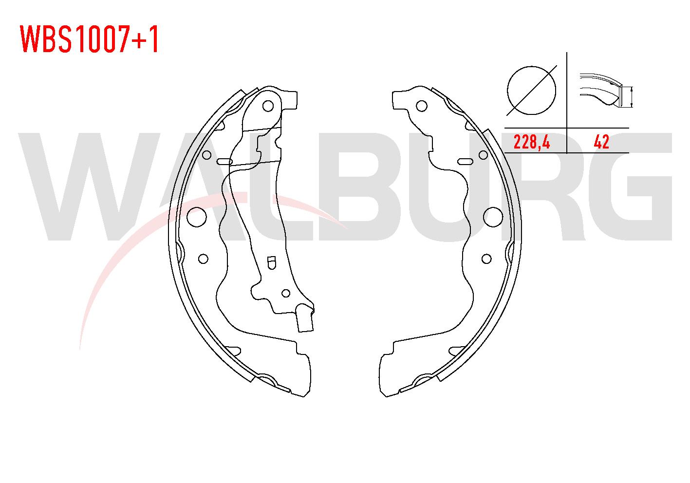 FREN PABUC BALATA ARKA +1mm KALIN CLIO IV 1.5 DCI LEVYELI 228,4X42 mm 2012-/CAPTUR 1.5 DCI 2013-/LODGY 1.5 DCI 2012-/DUSTER 1.5 DCI 2012-/CLIO IV 1.2 16v 2012-/SANDERO 1.5 DCI 2008-2013