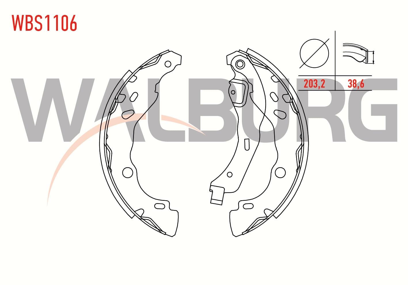 FREN PABUC BALATA ARKA DACIA LOGAN 1.5 DCI LEVYELI 203,2X38,6 mm 2004-2012/CELYSEE 1.6 HDI 2012-/301 1.6 HDI 2012-/SYMBOL III 1.5 DCI 2012-/NOTE 1.5 DCI 2013-/C3 II 1.4-1.6 HDI 2009-2016