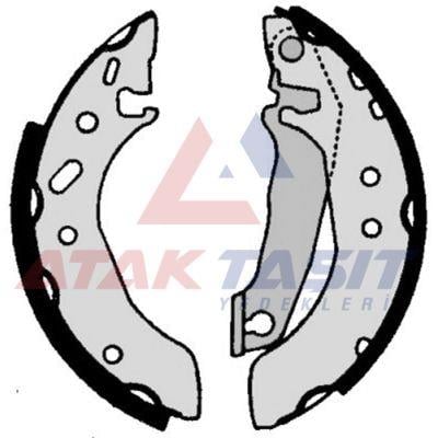 FREN PABUC BALATA ARKA FORD ESCORT VII 1.3 DAR TIP LEVYELI 180X32 mm 1995-1999/ESCORT VII 1.4 - 1.6 - 1.8i 1995-1999/FIESTA IV 1.3i - 1.4i 16v 1996-2002