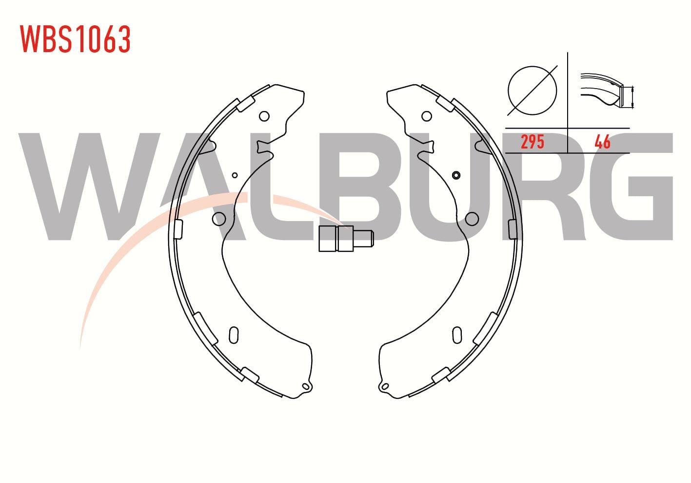 FREN PABUC BALATA ARKA ISUZU D-MAX (8DH) 2.5 TD 4X4 295X46 mm 2002-2012/ISUZU DMAX (8DH) 3.0 D 2002-2012