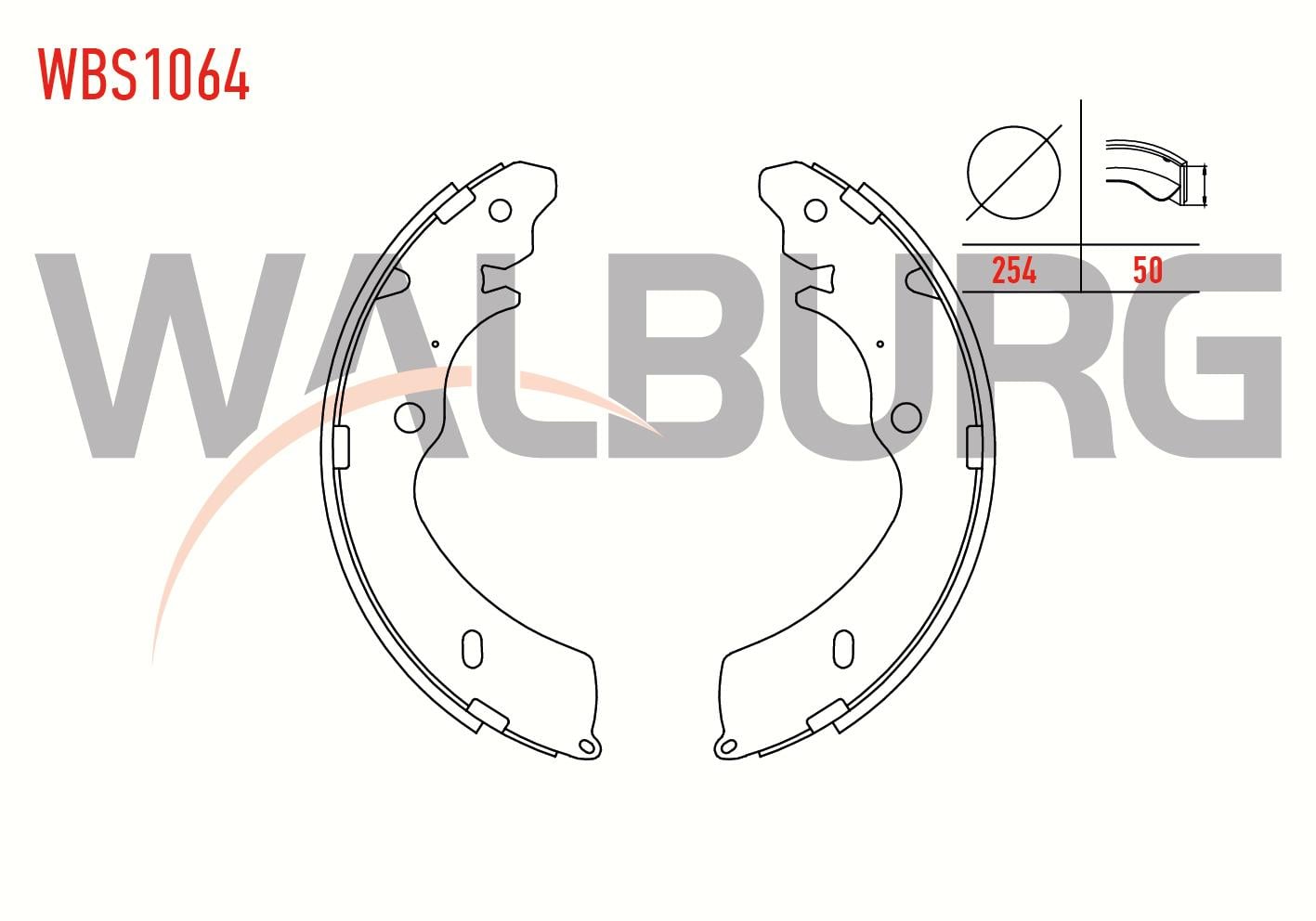 FREN PABUC BALATA ARKA ISUZU D-MAX (8DH) 2.5 D 4X2 254X50 mm 2002-2012