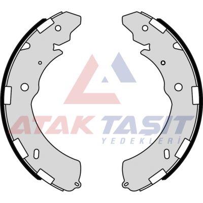 FREN PABUC BALATA ARKA MITSUBISHI L200 (KBT,KAT) 2.5 D 295X51 mm 2005-/ ISUZU D-MAX 2.5 D 2012-/ FIAT FULLBACK PICK-UP 2.4 D 2016-