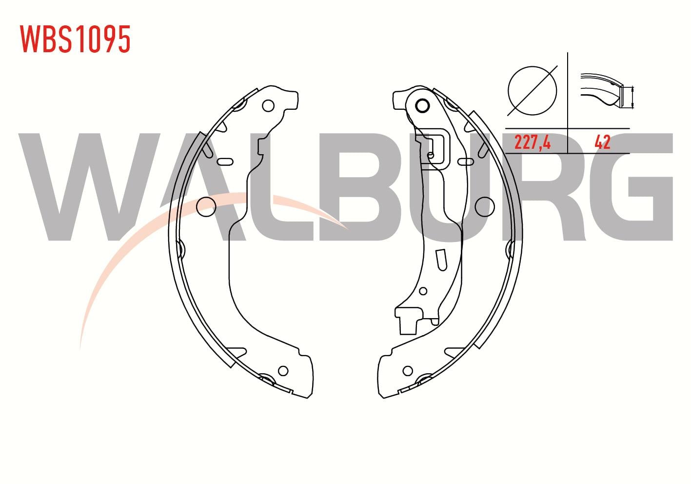FREN PAPUC BALATA ARKA PEUGEOT 207 1.4 - 1.6 HDI LEVYELI 227,4X42 mm 2006-2012/C3 II 1.4 - 1.6 HDI 2009-2016/C3 II 1.4 2009-2016/C3 II 1.6 VTI 2009-2016/DS3 1.6 THP 2009-2013/DS3 1.6 EHDI 2009-2013