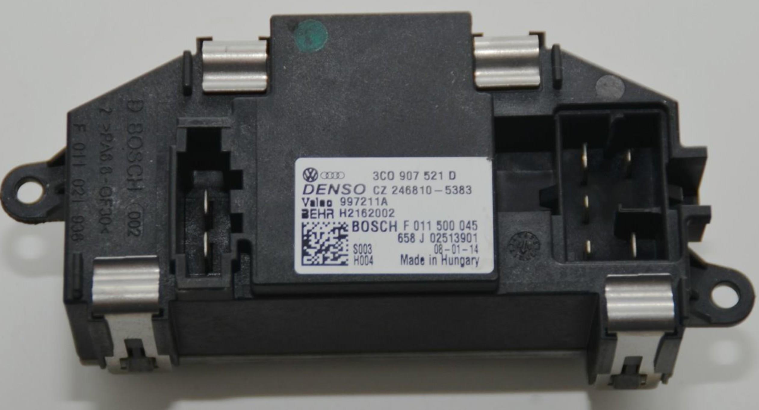 KALORİFER MOTOR REGÜLATÖRÜ GOLF 5-JETTA-PASSAT-CADDY-PASSAT CC-SCİROCCO / 3C0907521F