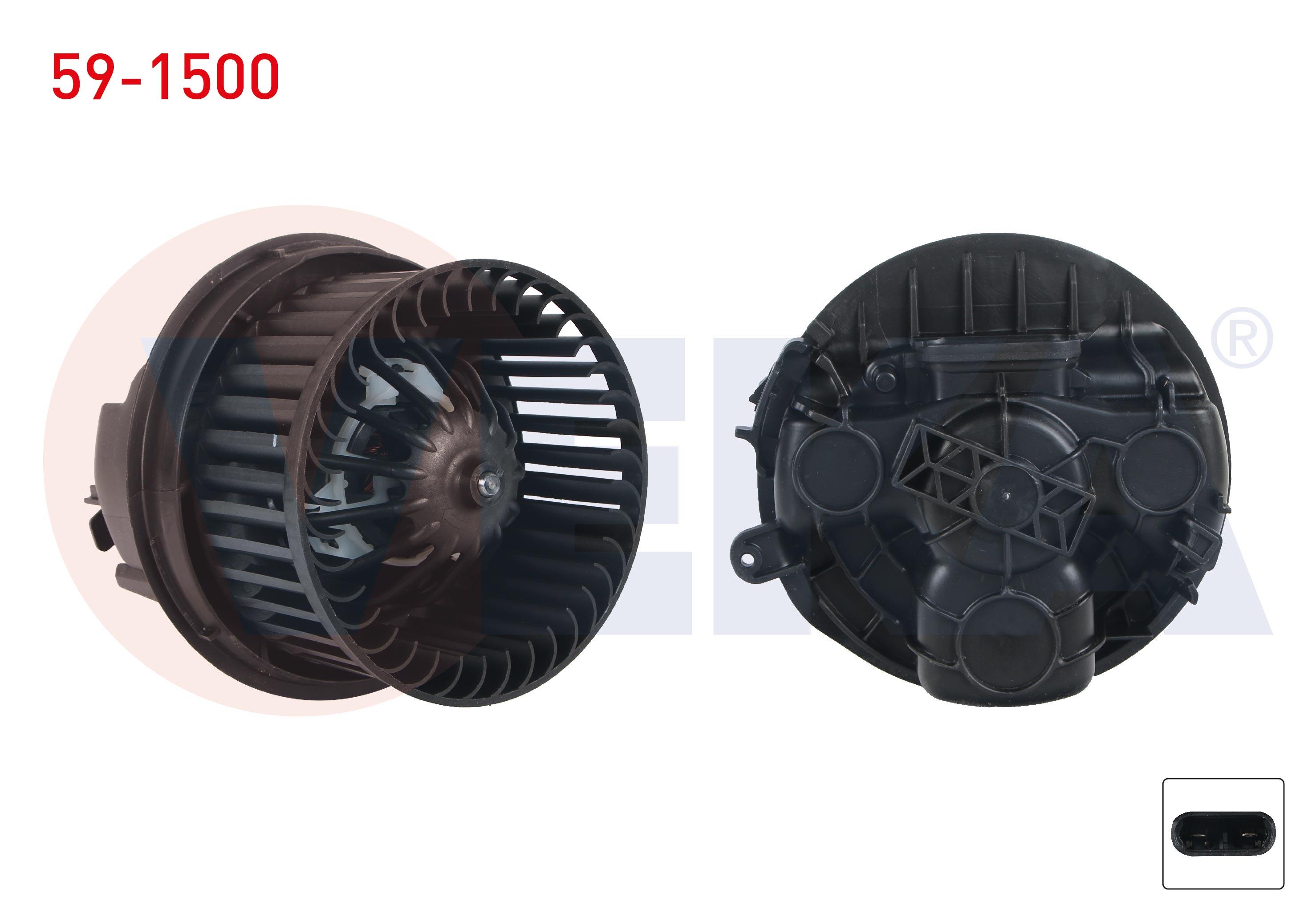 KALORIFER MOTORU KLIMALI CITROEN C2 2003-2009/ C3 2002-2009/ XSARA PICASSO 1999-/ 206 1998-2006/ 307 2000-2007