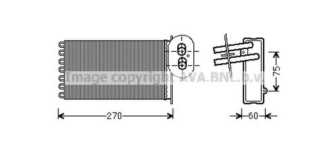 KALORİFER RADYATÖRÜ AJA-ACV KLİMALI T4 2.4D-2.5TDİ