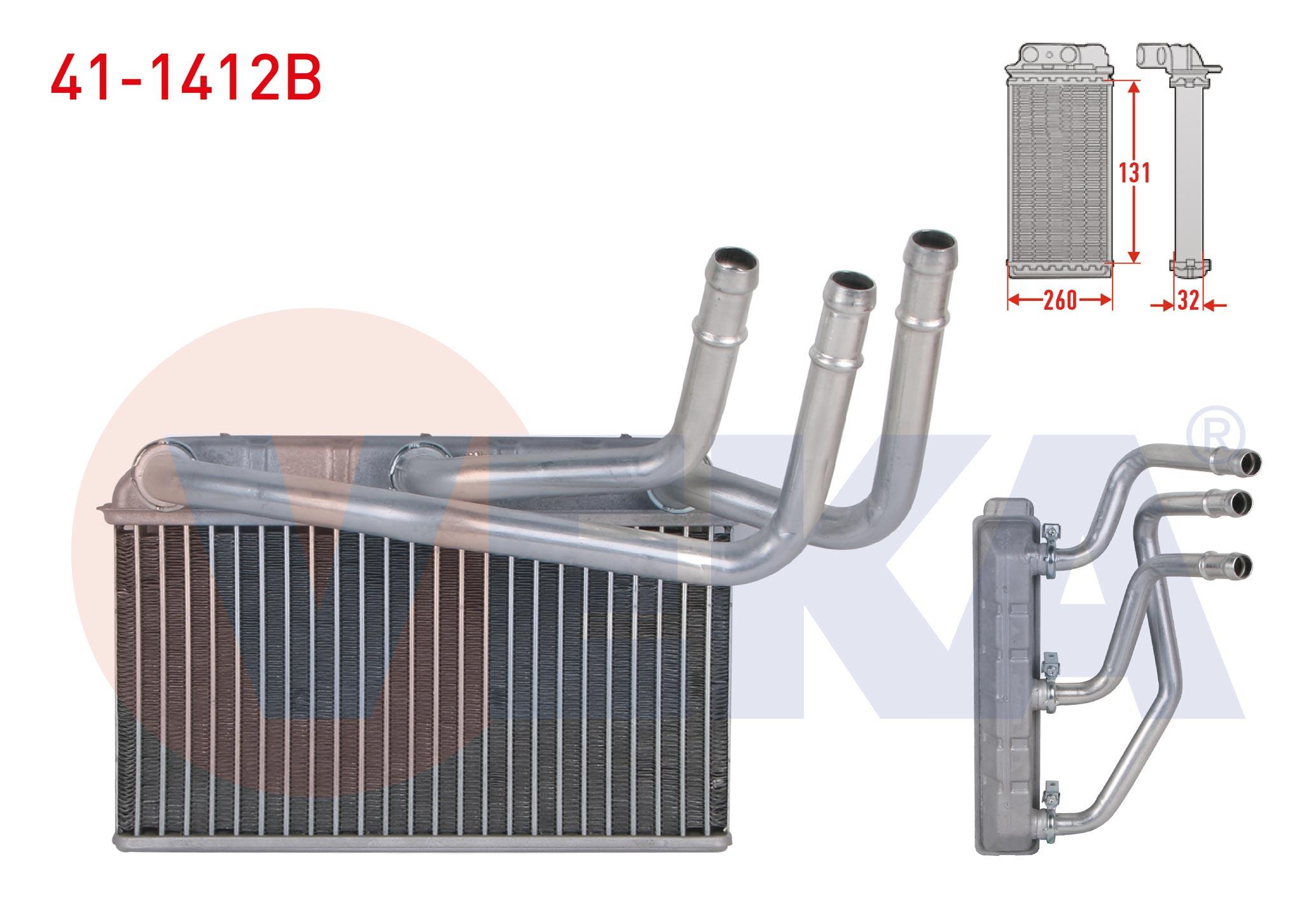 KALORIFER RADYATORU BRAZING BMW X5 (E70) 3.0 D - 3.0 SD - 3.5 XD - 4.0 D 2007-2012/ X5 (F15) 2.5 D XDRIVE - 3.0 D XDRIVE 12-/ X6 (E71,E72) 3.0 D - 3.5 D - 4.0 D 08-/ X6 (F16,F86) 3.0 D - 4.0 D 14-
