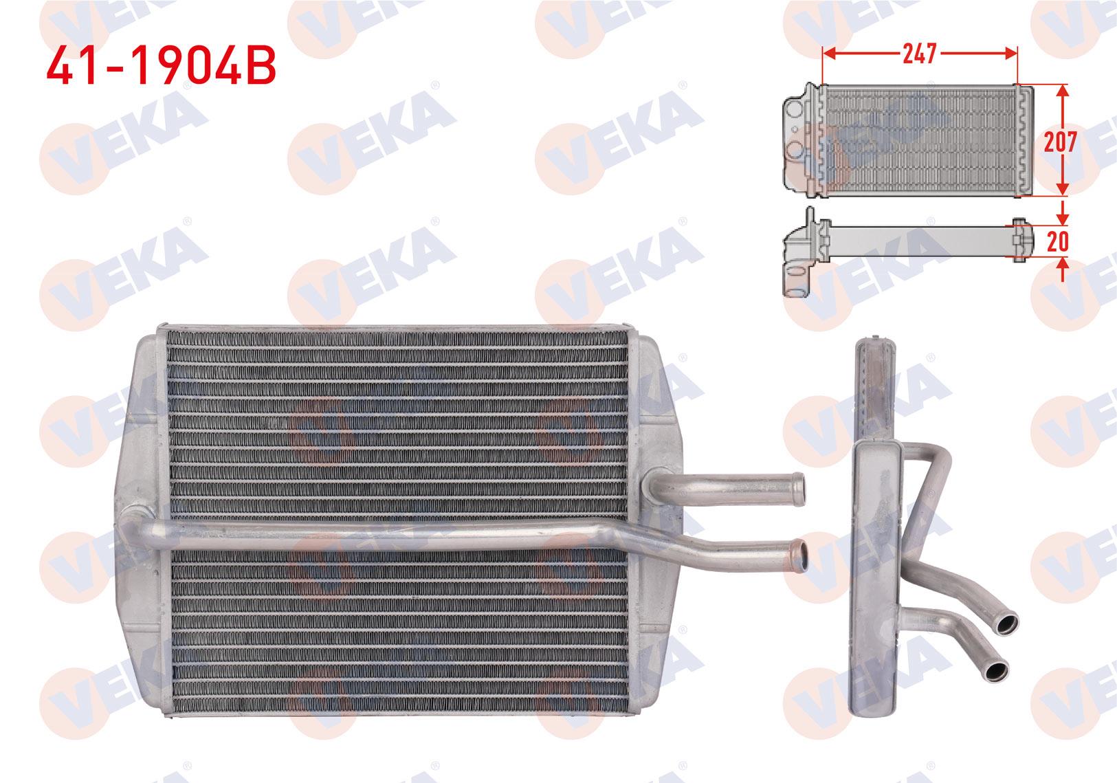 KALORIFER RADYATORU BRAZING FORD FIESTA 1.4 EFI 1996-2002