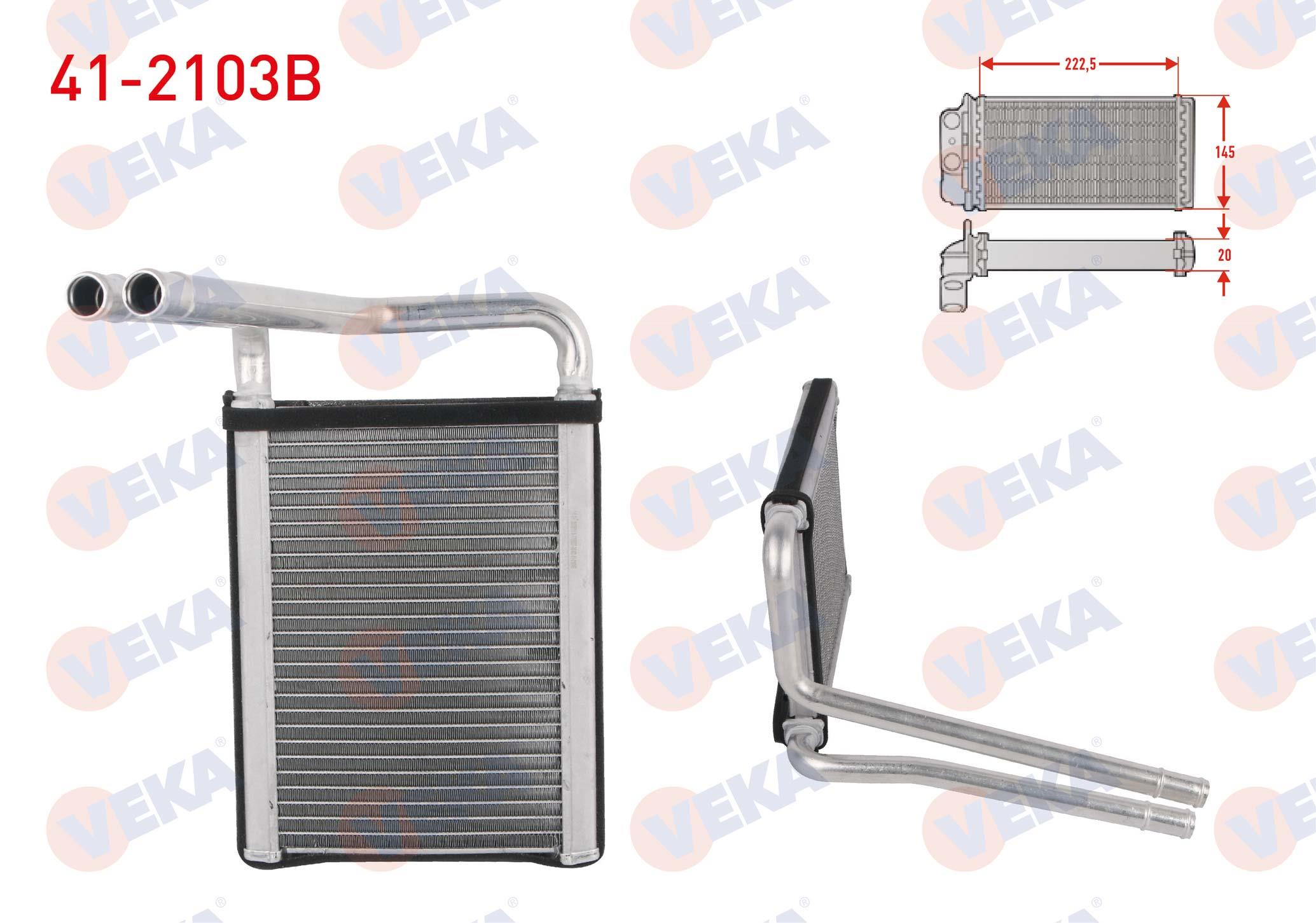 KALORIFER RADYATORU BRAZING HYUNDAI ACCENT ERA 1.5 CRDI 2006-2012
