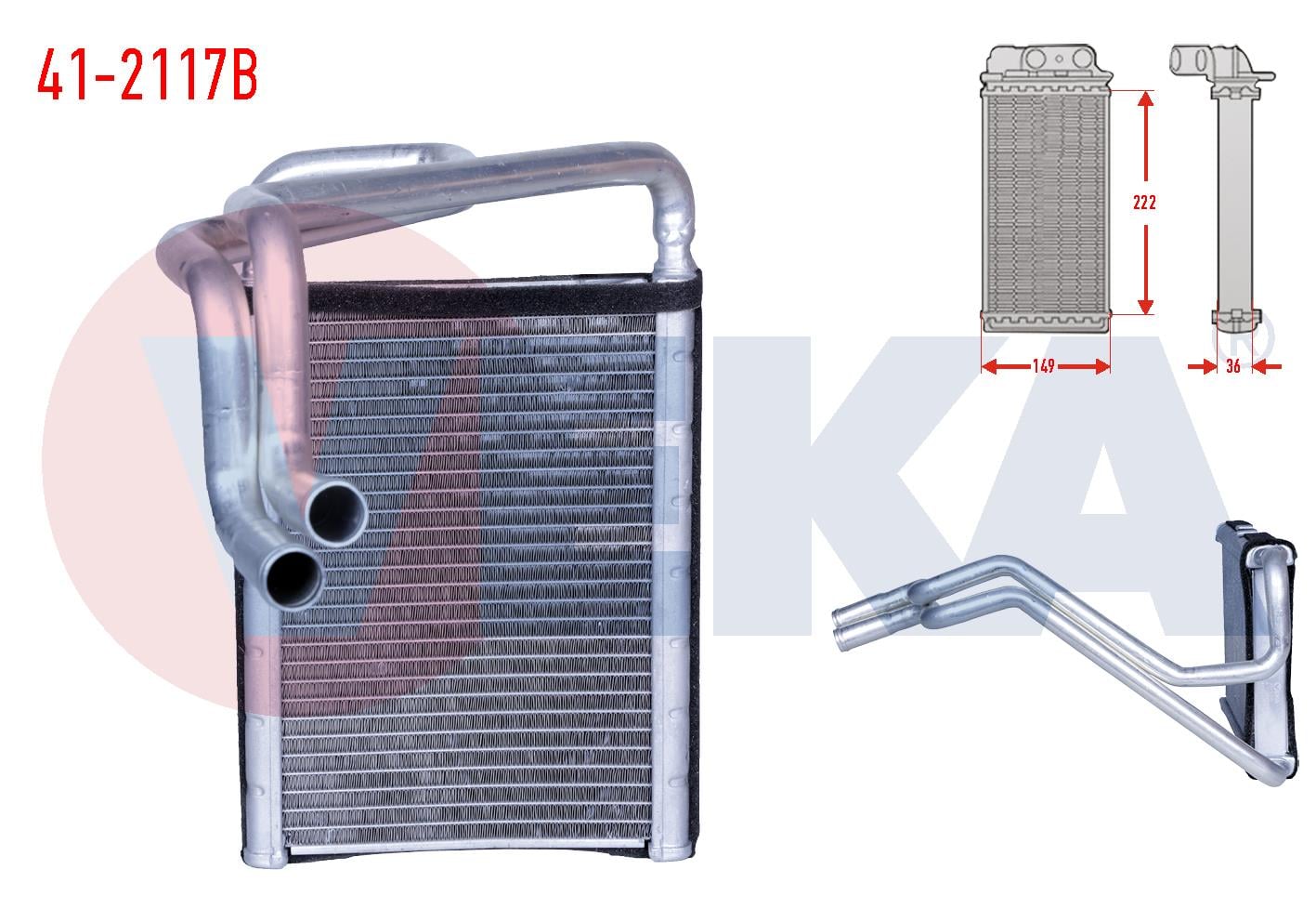 KALORIFER RADYATORU BRAZING HYUNDAI SONATA V 2.0 CRDI 2005-2010