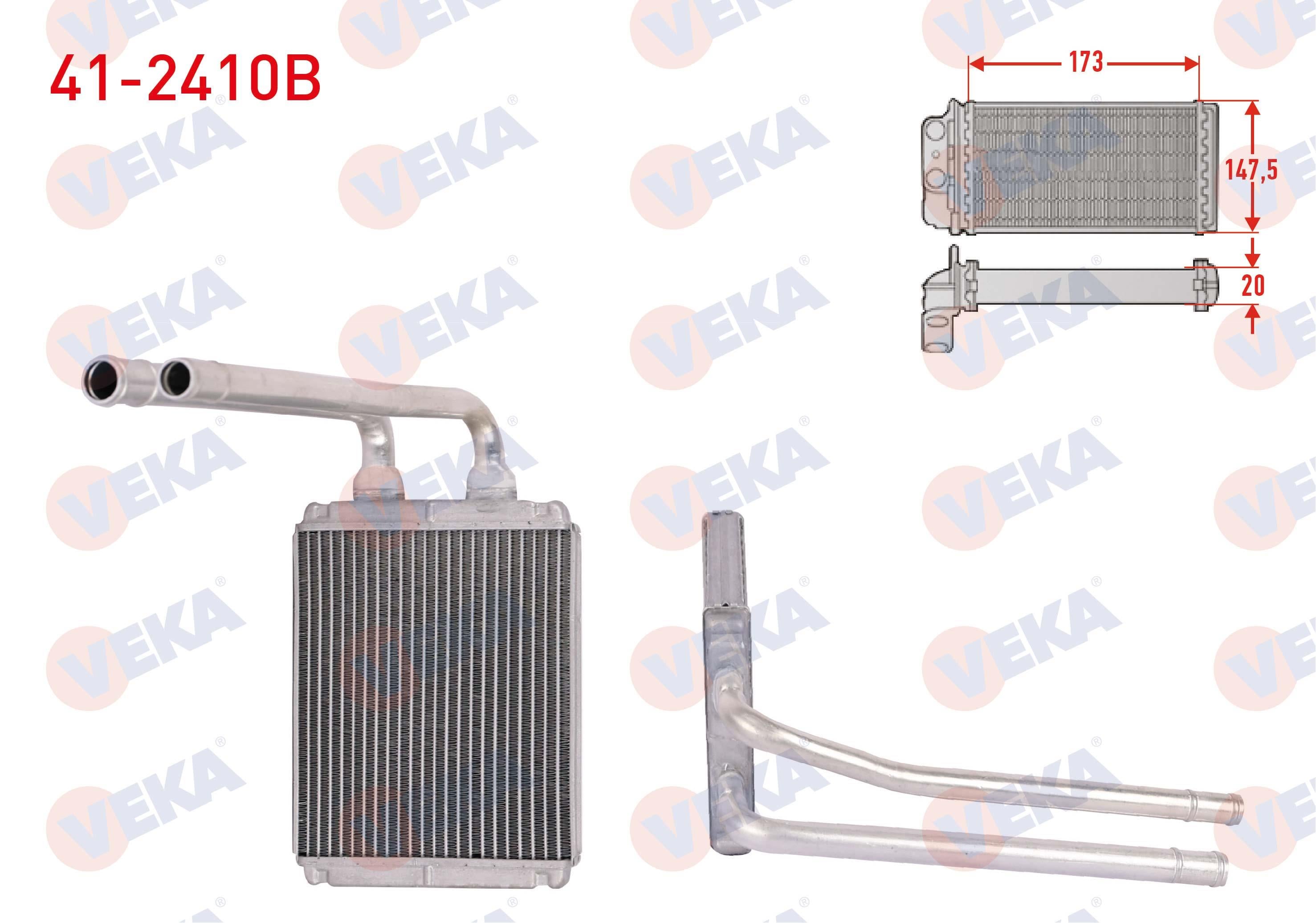 KALORIFER RADYATORU BRAZING KIA PICANTO (SA) 1.0 - 1.1 - 1.1 CRDI 2004-