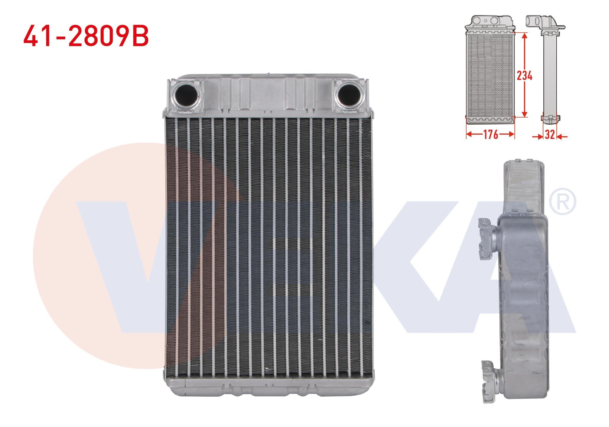 KALORIFER RADYATORU BRAZING MERCEDES C (W203) C 180 - C 200 - C 200 CDI - C 220 CDI 00-06/ CLC (CL203) CLC 160 08-11/ CLK (C209) 200 - 270 CDI 02-09/ G (W463) 63 AMG 12-/ SL (R230) 300 01-12