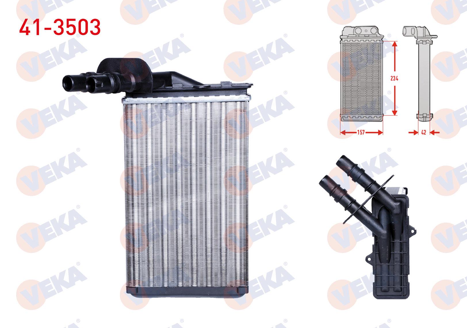 KALORIFER RADYATORU MEKANIK RENAULT THALIA (LB0/1/2) 1.5 DCI 1998-2008