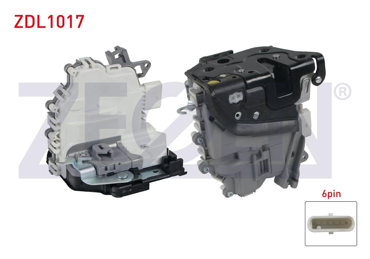 KAPI KILIDI MOTORLU SAG ON 6 PIN SEAT LEON 2005-2015/ ALTEA 2004-
