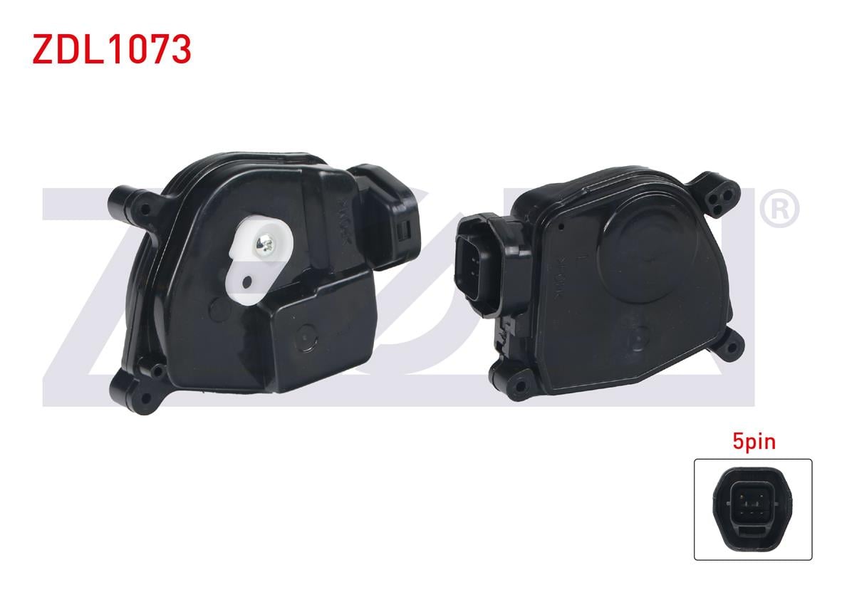 KAPI KILIDI MOTORLU SOL ON 5 PIN (BRAKETSIZ) HYUNDAI ACCENT II 2000-2005/ KIA RIO II 2006-2011