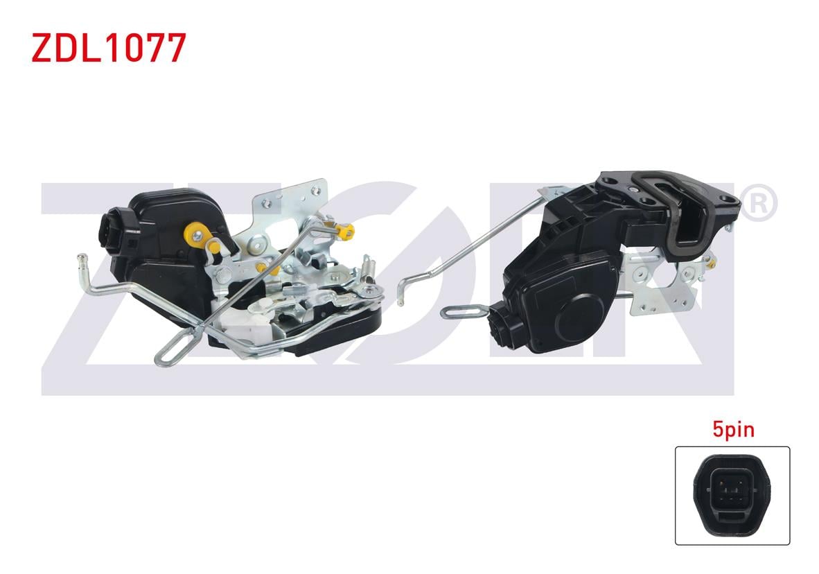 KAPI KILIDI MOTORLU SOL ON 5 PIN HYUNDAI ELANTRA 2001-2007