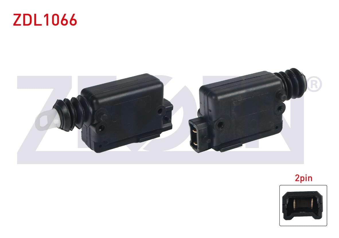 KAPI KILIT MOTORU 2 PIN RENAULT CLIO II - MEGANE I 1996-2005/ R19 1988-2000