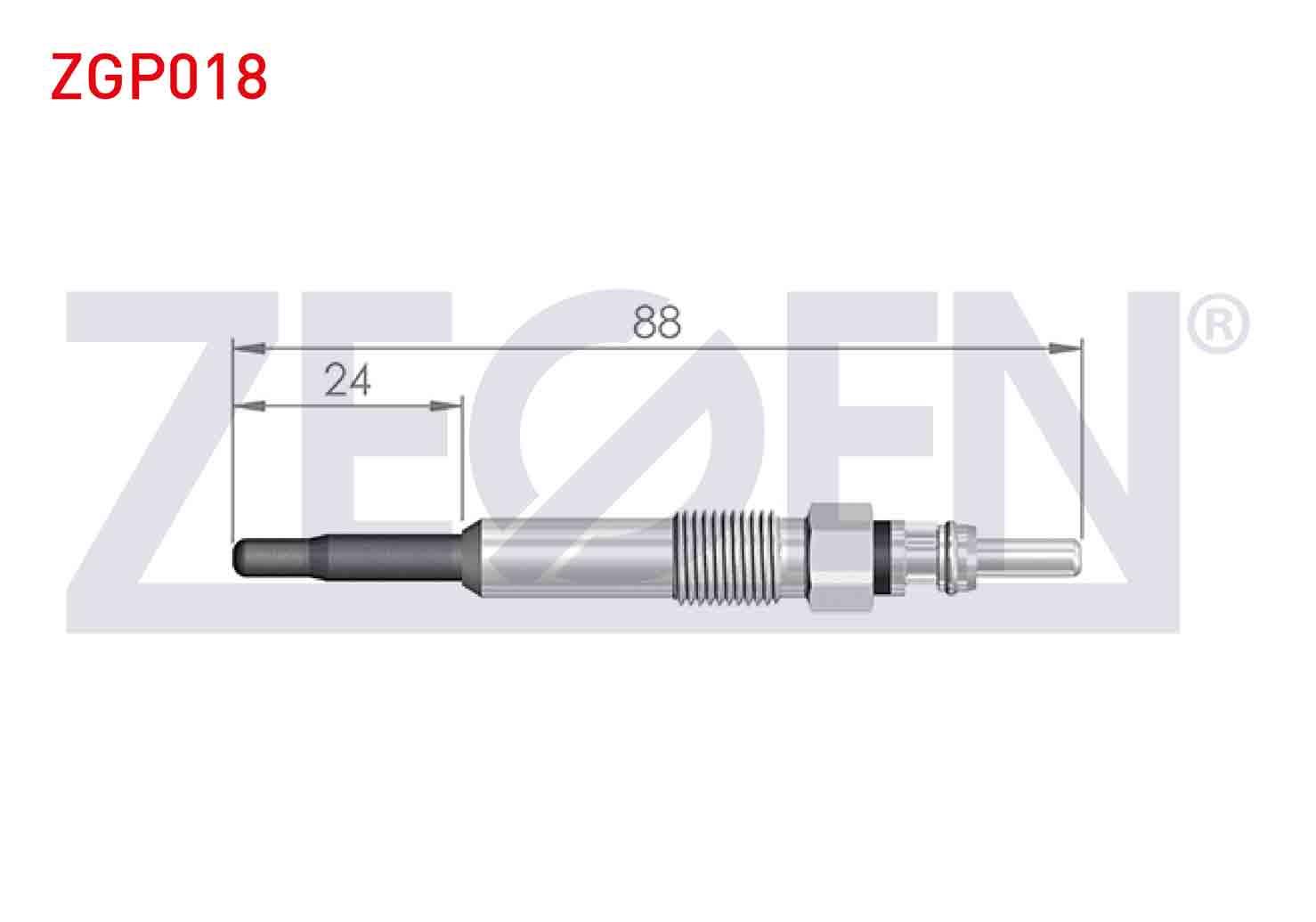 KIZDIRMA BUJI 11V DACIA DUSTER 1.5DCI 2009-2012 / SANDERO 1.5DCI 2008-2013 / RENAULT CLIO III (BR0/1,CR0/1) 1.5DCI 2005-2012 / MEGANE II (BM0/1,CM0/1) 1.5DCI 2002-2008 / KANGOO (KW0/1) 1.5DCI 2008-