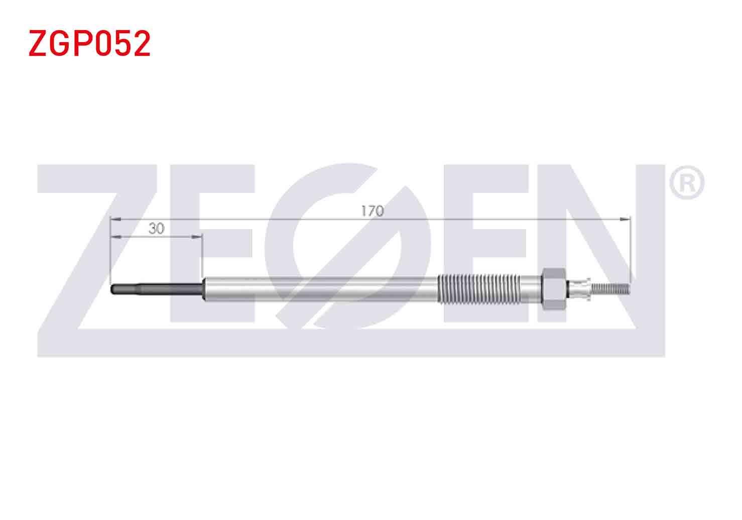 KIZDIRMA BUJI 11V MITSUBISHI L200 (KBT,KAT) 2.5DID 2007- / L200 TRITON (KA_T, KB_T) 2.5DI-D (KA4T) 2010-2015 / PAJERO IV (V8W,V9W) 3.2DI-D 2007-