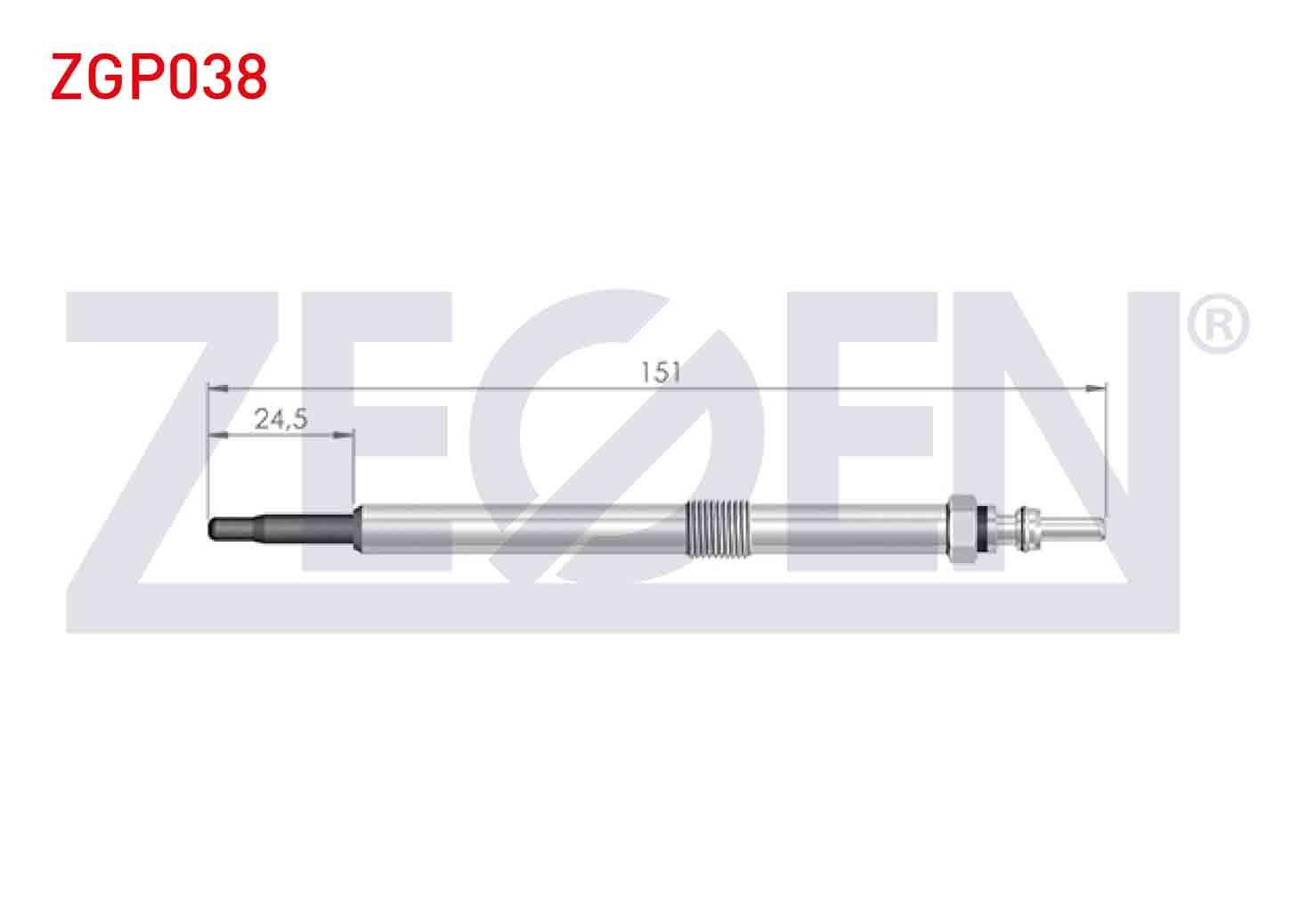 KIZDIRMA BUJI 11V RENAULT MASTER III (FV) 2.3DCI 2010- / LAGUNA II (BG0/1) 2.2DCI 2001-2007 / TRAFIC II (FL) 2.0DCI 2001-2014