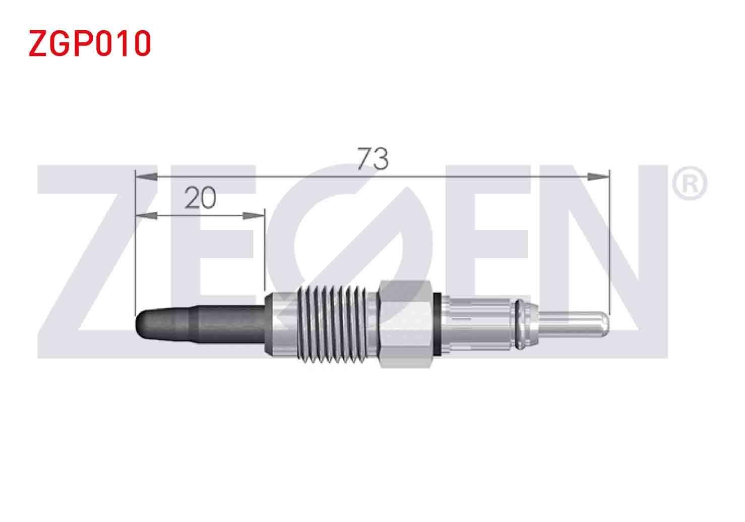 KIZDIRMA BUJI 12V VOLKSWAGEN PASSAT (3B3) 1.9 TDI 2000-2005 / BORA (1J2) 1.9 TDI 1998-2005 / GOLF IV (1J1) 1.9 TDI 1997-2005 / VOLVO S40 I 1.9 TD 1995-2003 / VOLVO 850 (LS) 2.5 TDI 1991-1997