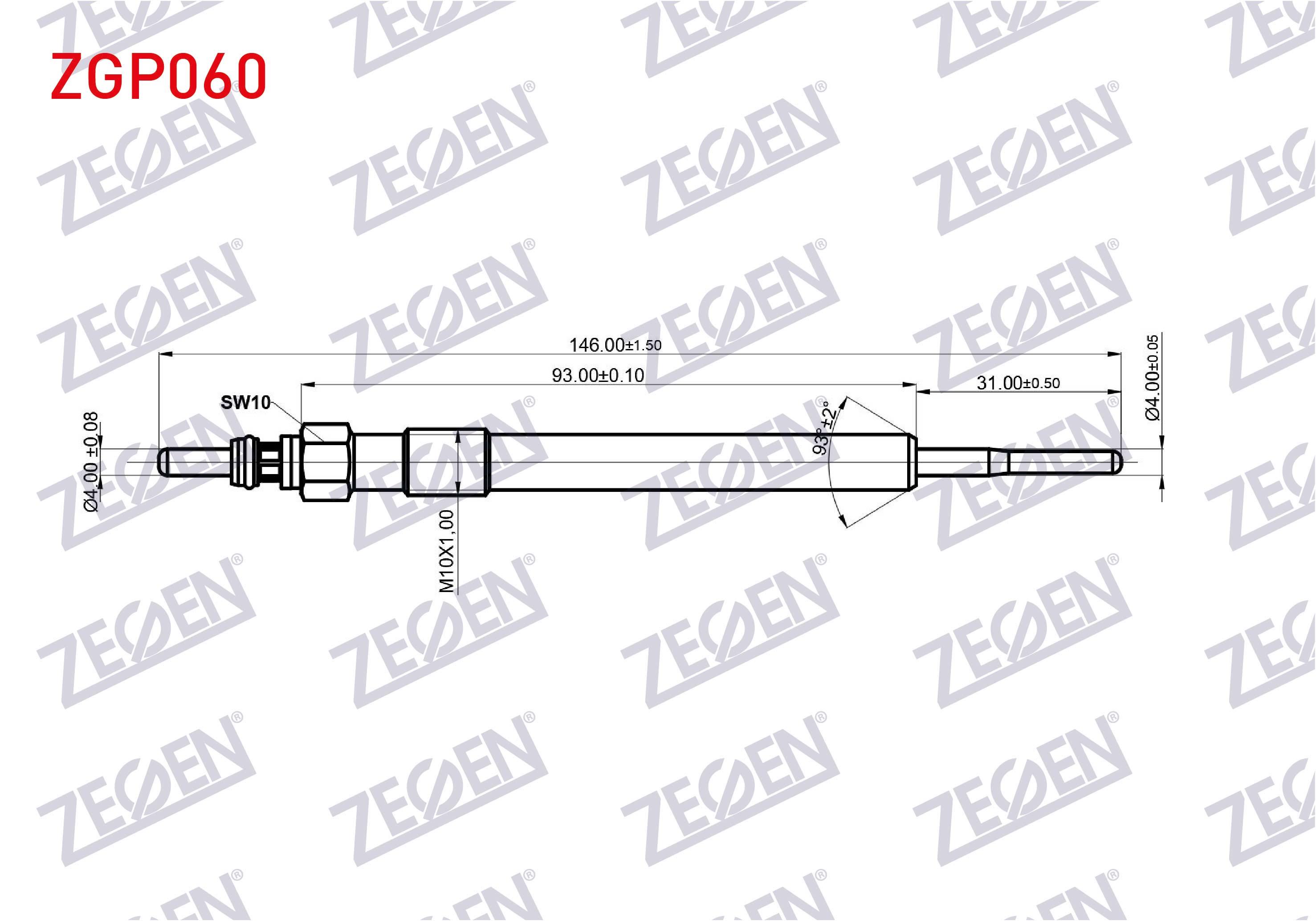 KIZDIRMA BUJI 4,4V OPEL ASTRA J 1.6 CDTI 2009-2016/ ASTRA K 1.6 CDTI 2015-/ INSIGNIA A 1.6 CDTI 2008-2017/ INSIGNIA B 1.6 CDTI 2017-/ MOKKA - MOKKA X 1.6 CDTI 2012-