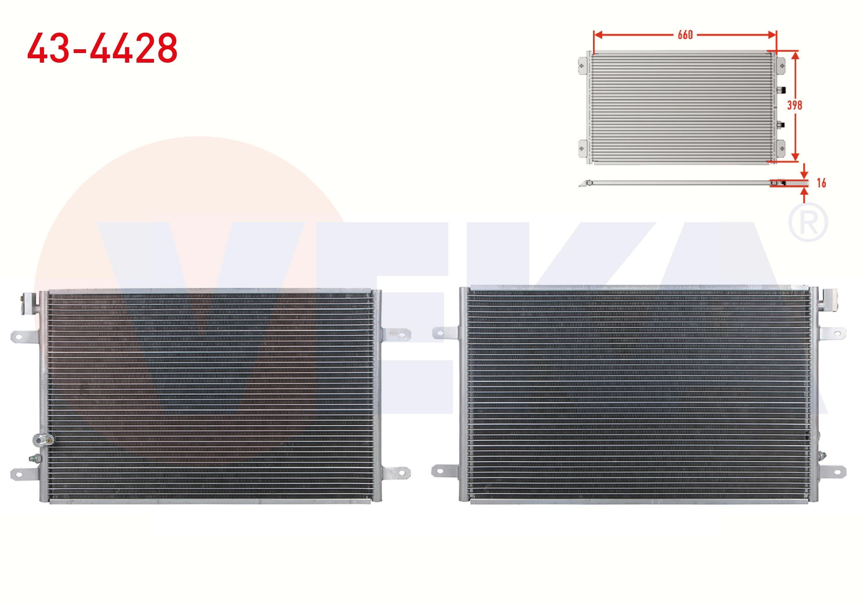 KLIMA RADYATORU AUDI A6 (4F2,C6) 2.0 TDI A-T/M-T 2004-2011