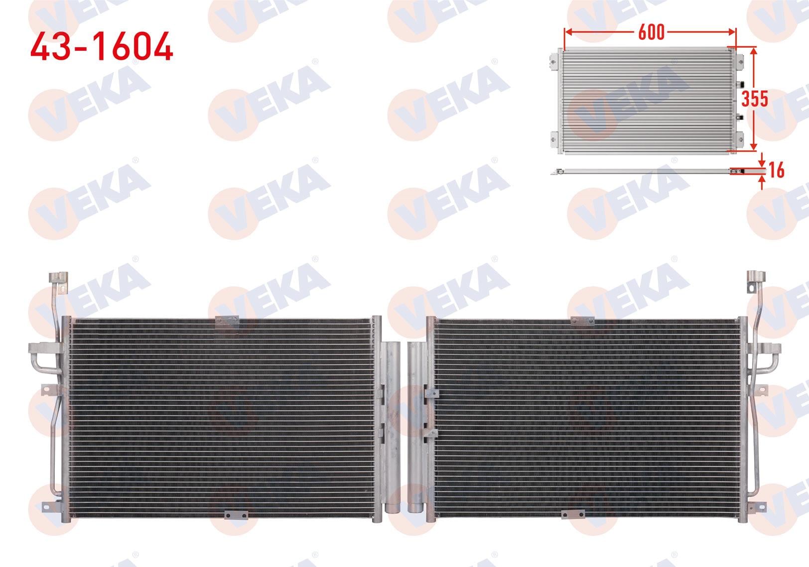 KLIMA RADYATORU CHEVROLET CAPTIVA (C100) 2.0 D 2006-2012