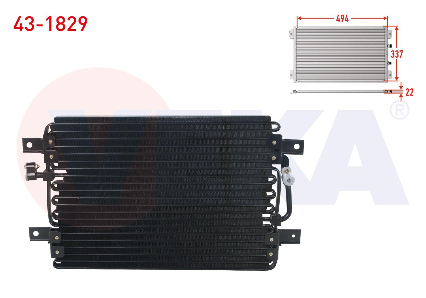 KLIMA RADYATORU FIAT ALBEA 1.4 2003-2007