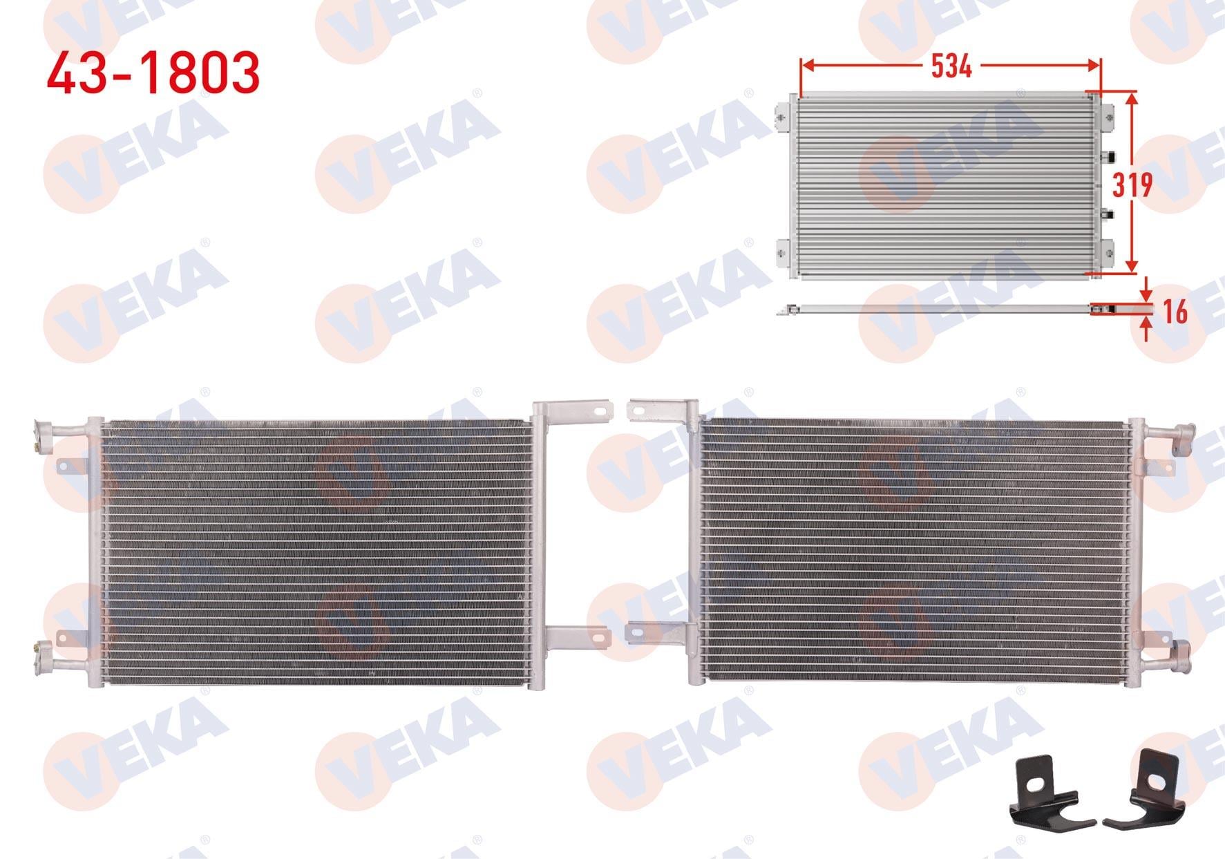 KLIMA RADYATORU FIAT DOBLO (119,223) 1.9 D M-T 2001-2010
