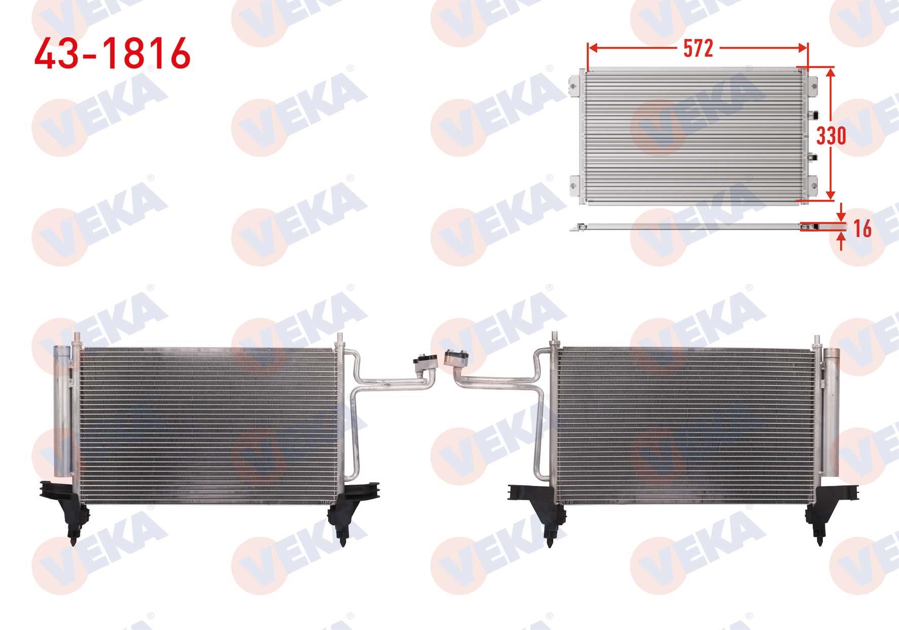 KLIMA RADYATORU FIAT STILO (192) 1.2 16v 2001-2010