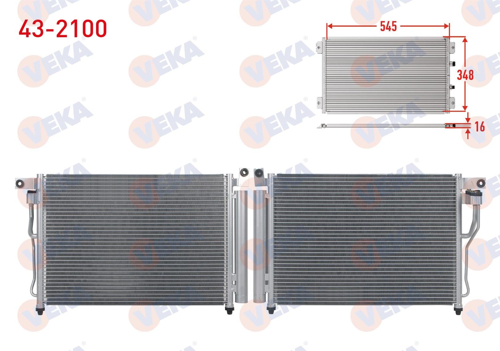 KLIMA RADYATORU HYUNDAI ACCENT ERA 1.5 CRDI A-T/M-T 2006-2012
