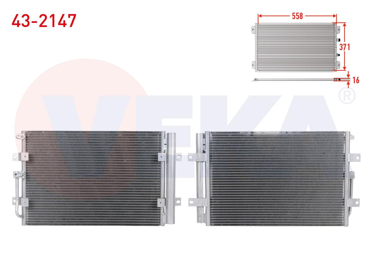KLIMA RADYATORU HYUNDAI H100 - H100 KAMYONET 2.5 D 2004-