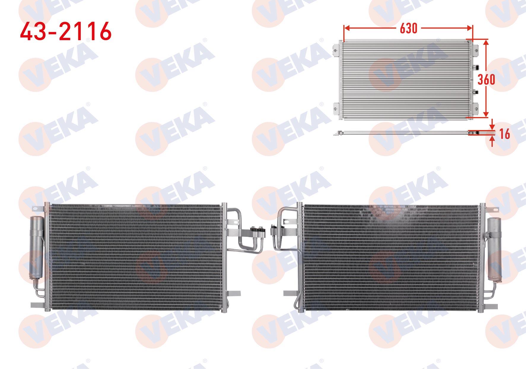 KLIMA RADYATORU HYUNDAI TUCSON 2.0 CRDI A-T/M-T 2004-2010