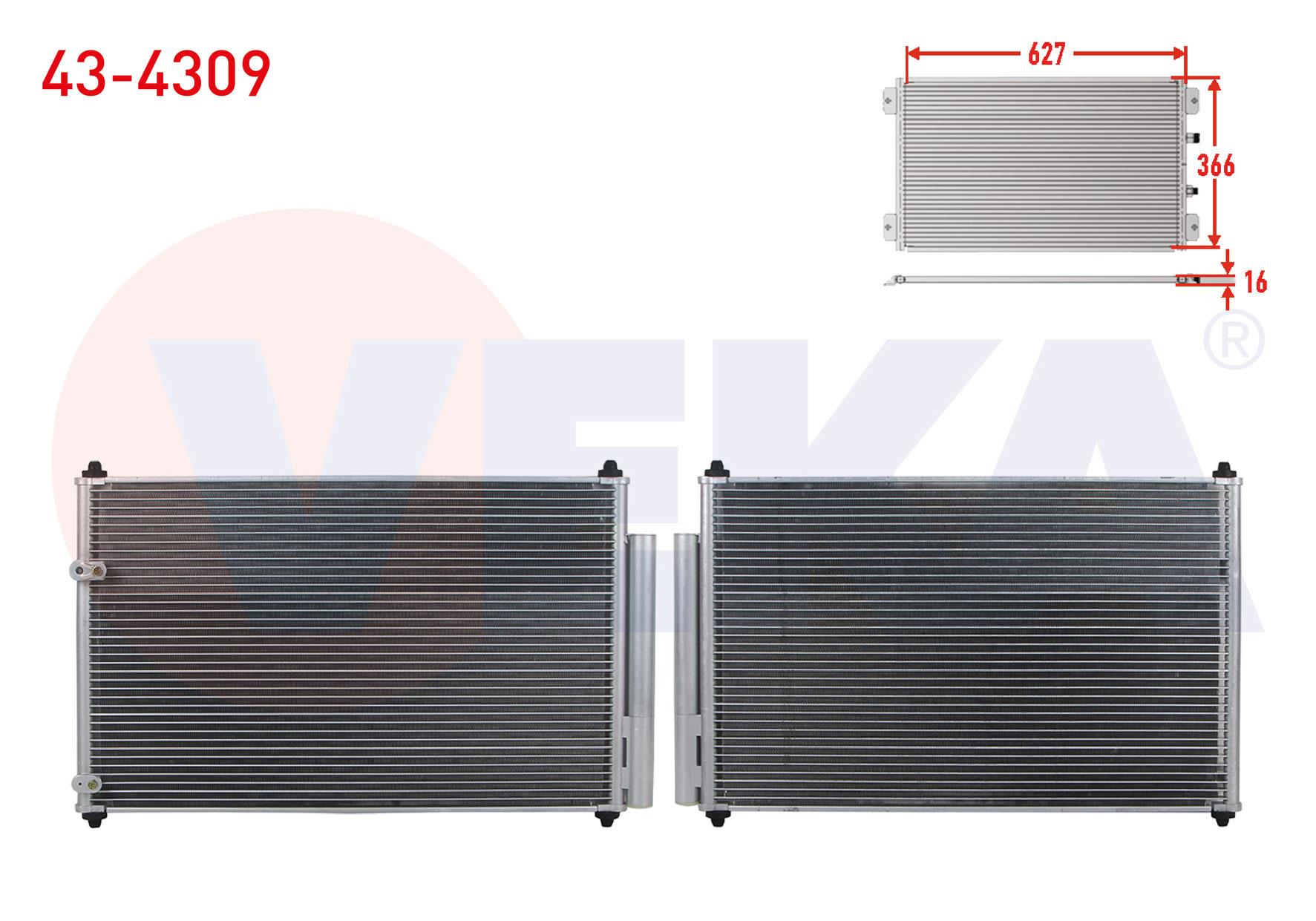 KLIMA RADYATORU TOYOTA COROLLA 1.4 D-4D 2012-