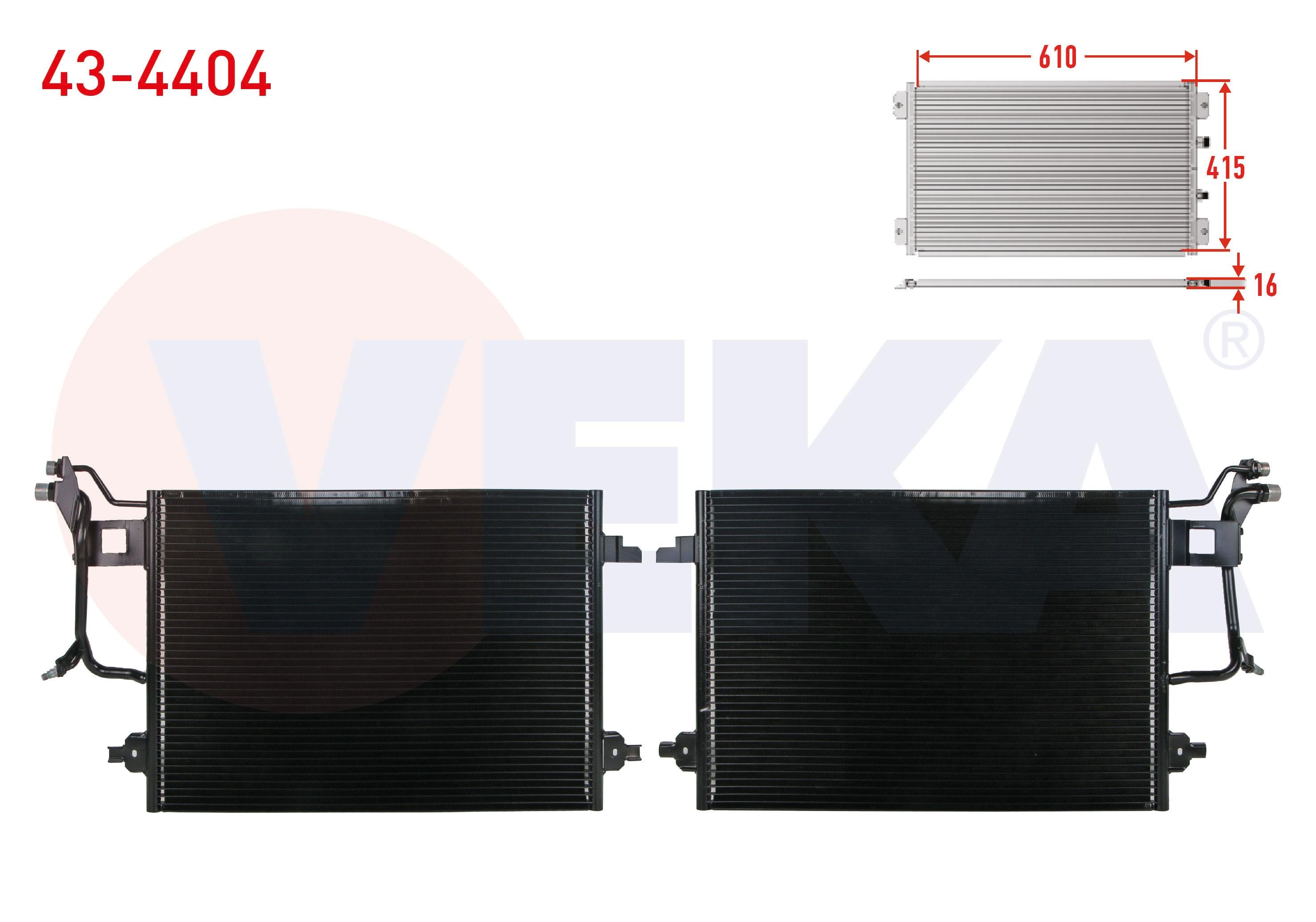 KLIMA RADYATORU VOLKSWAGEN PASSAT (3B2) 1.8 A-T/M-T 1996-2000