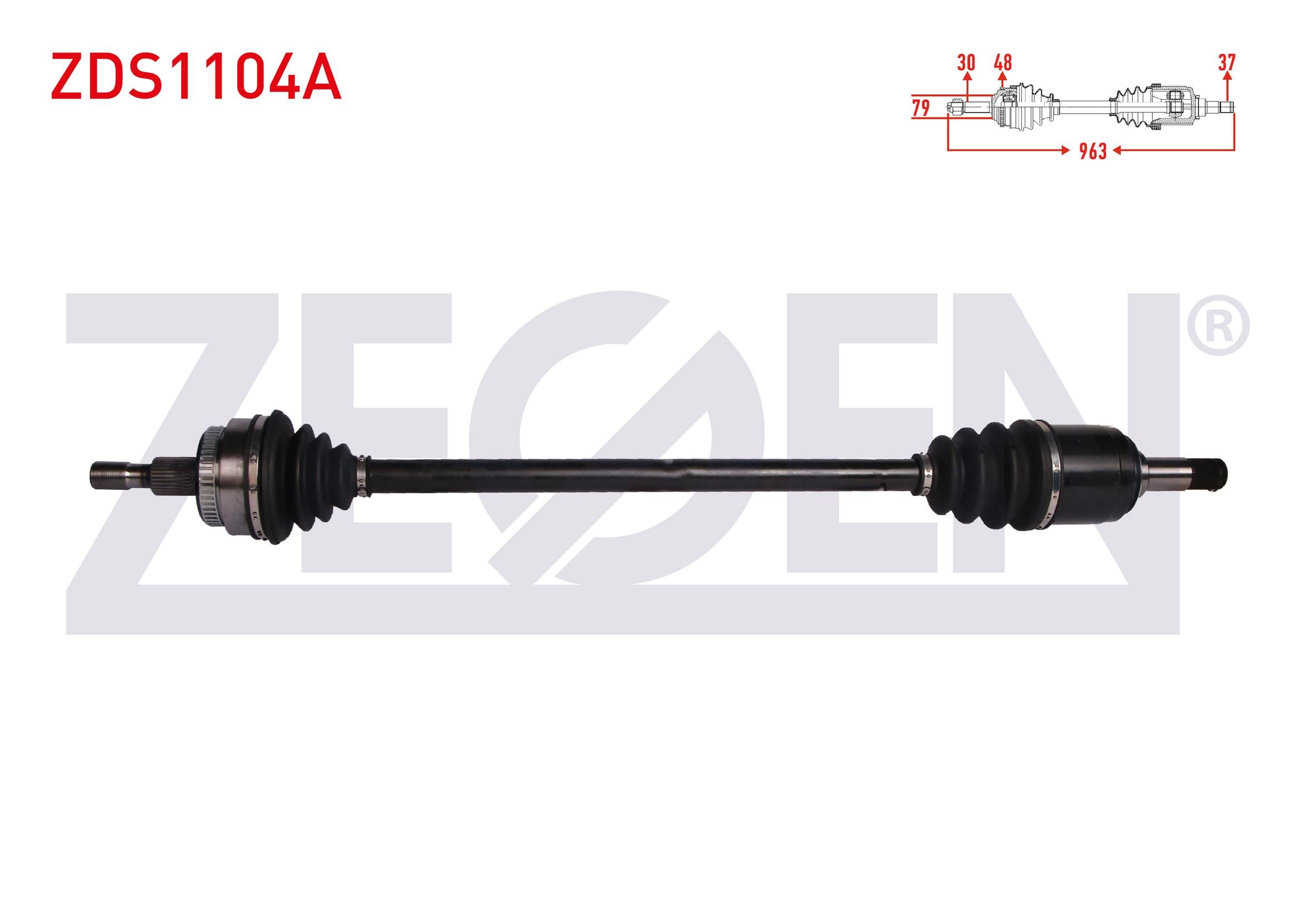 KOMPLE AKS SAG ON MERCEDES M SERISI (W163) ML 270 CDI ABSLI 48 DIS UZUNLUK 963 mm 1998-2005