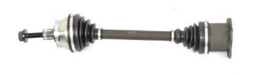 KOMPLE AKS SOL-SAG ON AUDI A4 2.0 TDI A-T ABSLI 45 DIS UZUNLUK 525mm 2004-2008 8E0407271BK 8E0407451SK