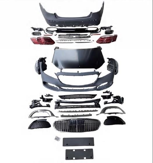 KOMPLE BODY KİT W212 [2009-12 DONUSUM=> 2013-16] PDCLI:ARKA, 0-0-ÇıKıŞ, PANJ-LU, EGZ.UÇLU, FAR/STOP, KAPUT -MAYBACH-