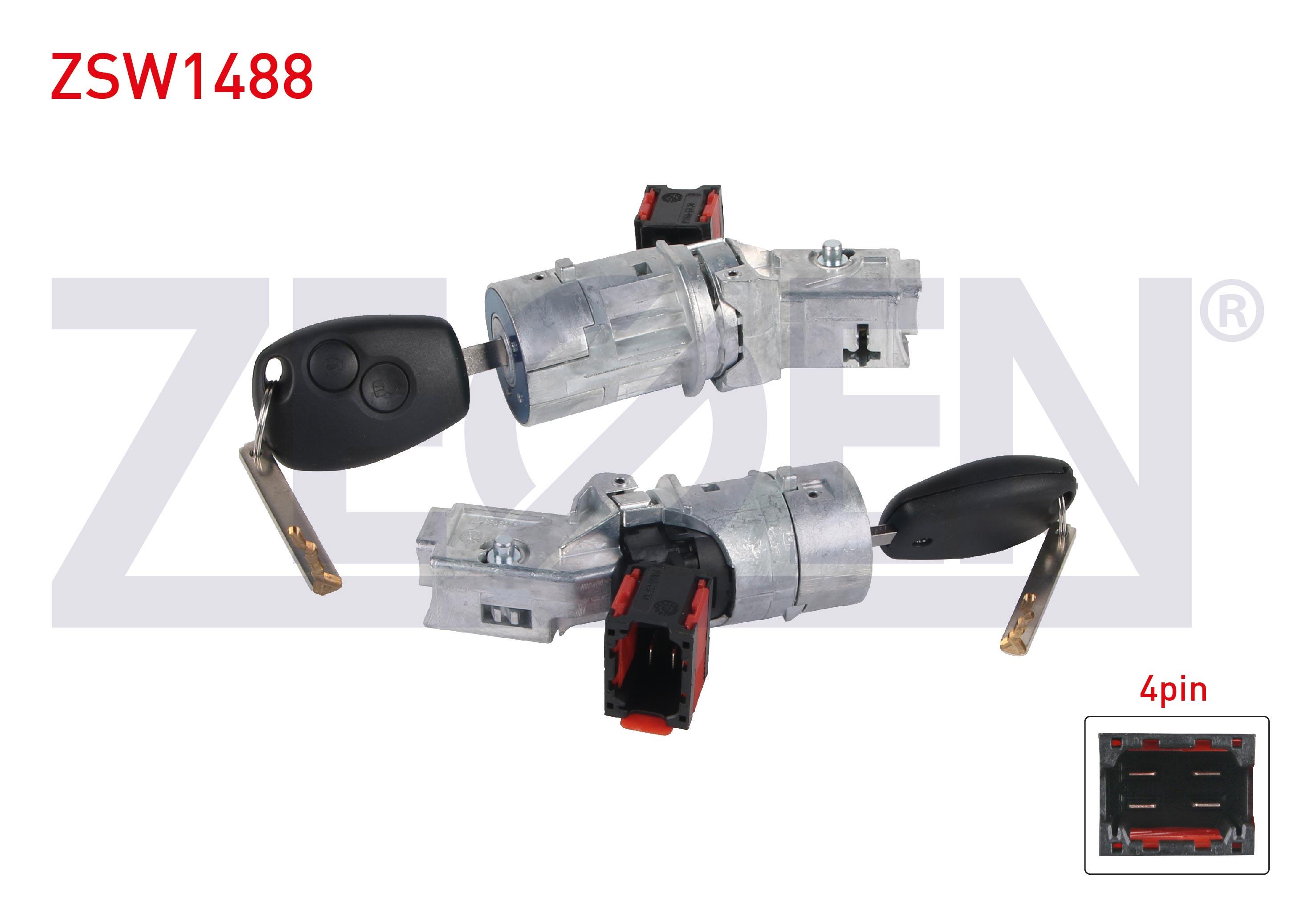 KONTAK KOMPLE METAL GOVDE RENAULT CLIO III 2005-2012/ KANGOO - FLUENCE - MASTER III 2008-/ DACIA LOGAN II - SANDERO II 2012-