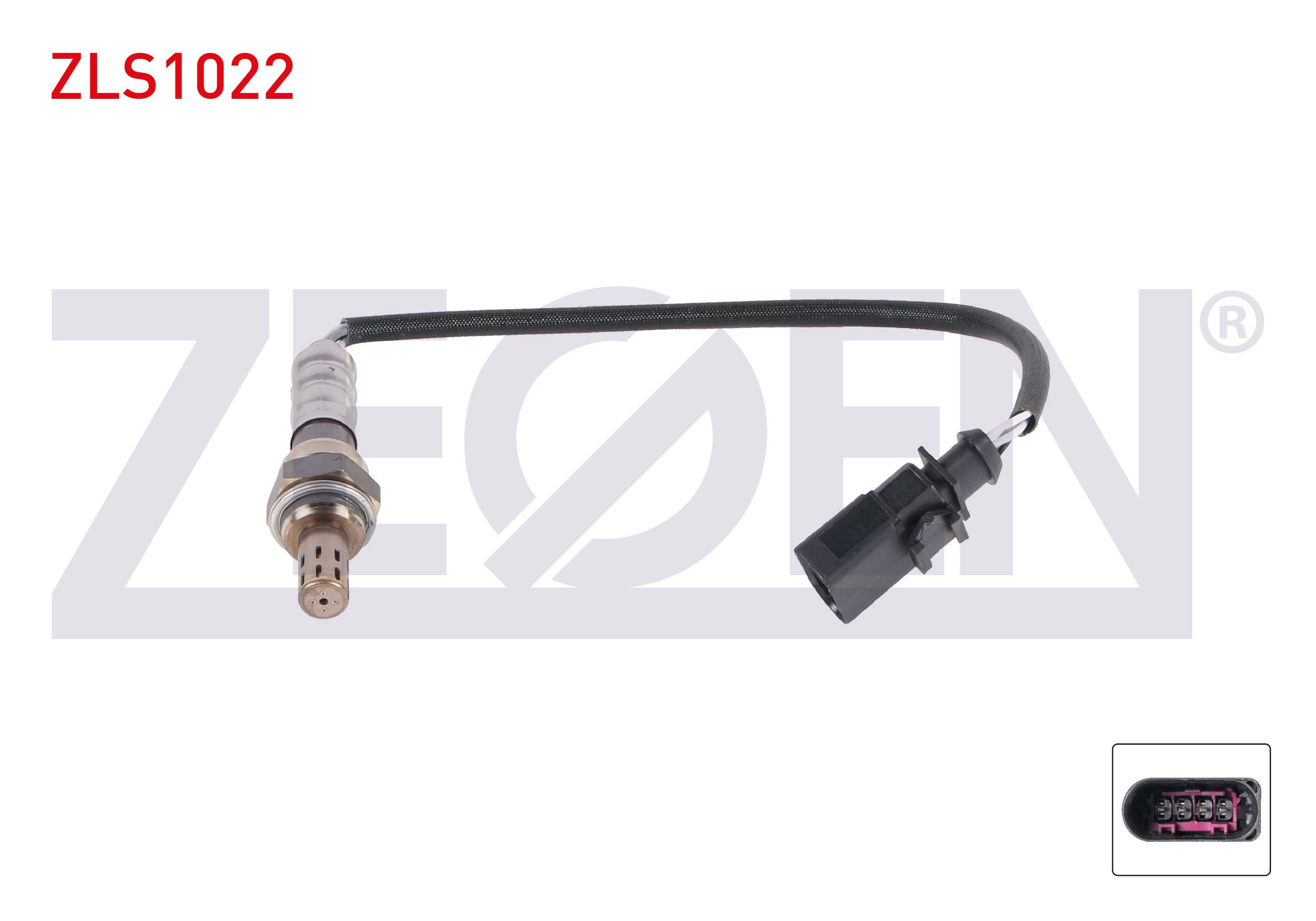 LAMBDA (OKSIJEN) SENSORU 350 mm VW GOLF VI - JETTA IV - POLO 1.2 TSI (CBZA-CBZB) 08-/ AUDI A1 - A3 1.2 TFSI 10-/ SEAT IBIZA V - TOLEDO IV 1.2 TSI 08-/ LEON 1.2 TSI 05-12/ SKODA RAPID 1.2 TSI 13-