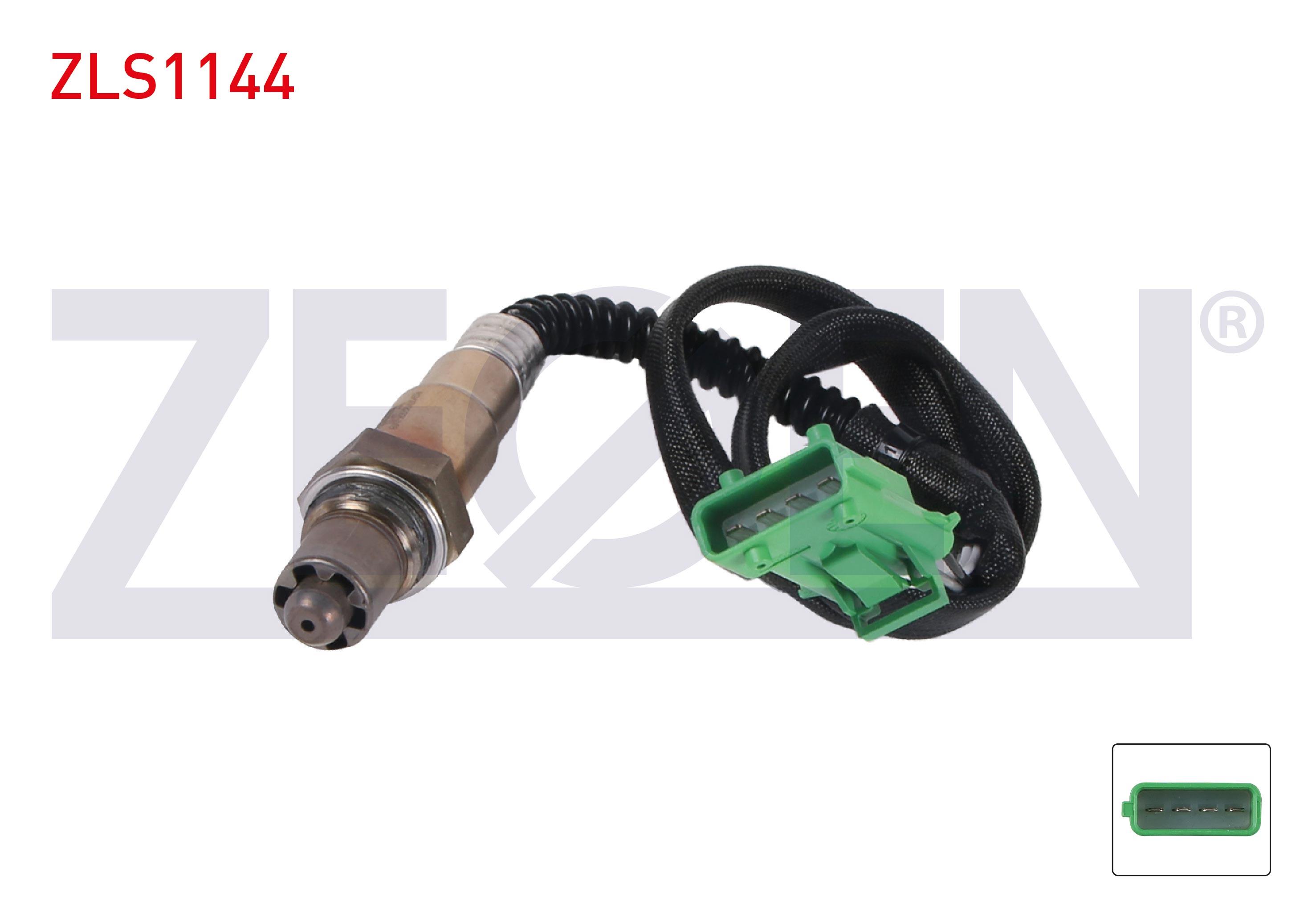 LAMBDA (OKSIJEN) SENSORU 570 mm CITROEN C4 1.6 16v - 2.0 (TU5JP4-EW10J4) 2004-2009/ C-ELYSEE - C3 III 1.6 VTI (EC5) 2012-/ PEUGEOT 208 - 301 - 308 II 1.6 VTI 2012-/ 307 1.6 - 2.0i 2000-2007