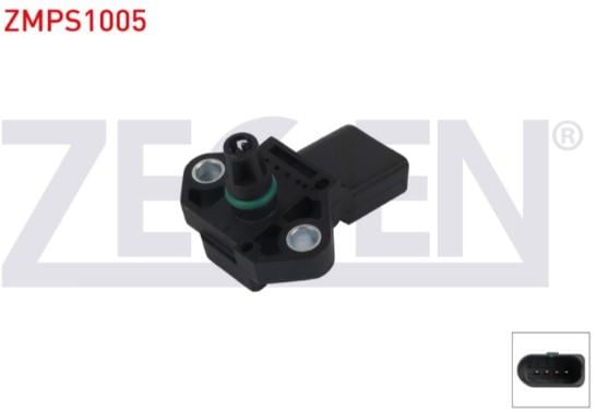 MAP SENSORU AUDI A3 (8L1) 1.2-1.4 TFSI-1.8 T 96-03/ A4 (8EC) 1.9 TDI 04-08/ SEAT IBIZA (6L1) 02-05/ LEON (1M1) 1999-2006/ LEON (1P1) 2005-2012/ SKODA OCTAVIA (1Z3) 2010-2013/SUPERB (3T4) 2008-2010