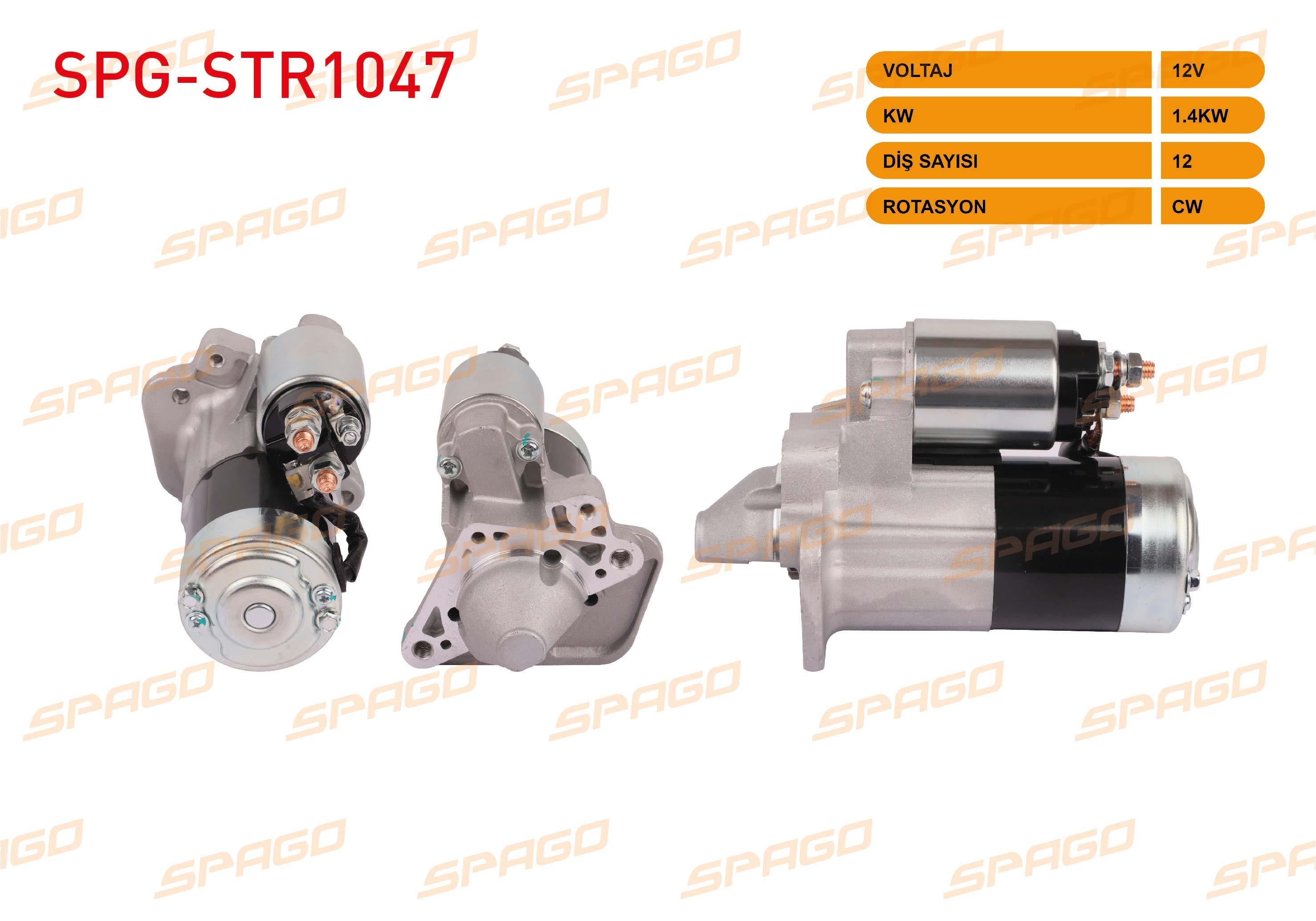 MARS MOTORU 12V/1.4KW 12 DIS CW (STR6080) CLIO II-III-IV 1.5 DCI 98-20/FLUENCE 1.5 DCI 09-/KANGOO 1.5 DCI 05-/MEGANE II-II 1.5 DCI 02-15/SYMBOL II 1.5 DCI 09-/DUSTER 10-/LODGY 12-/LOGAN 05-/SANDERO